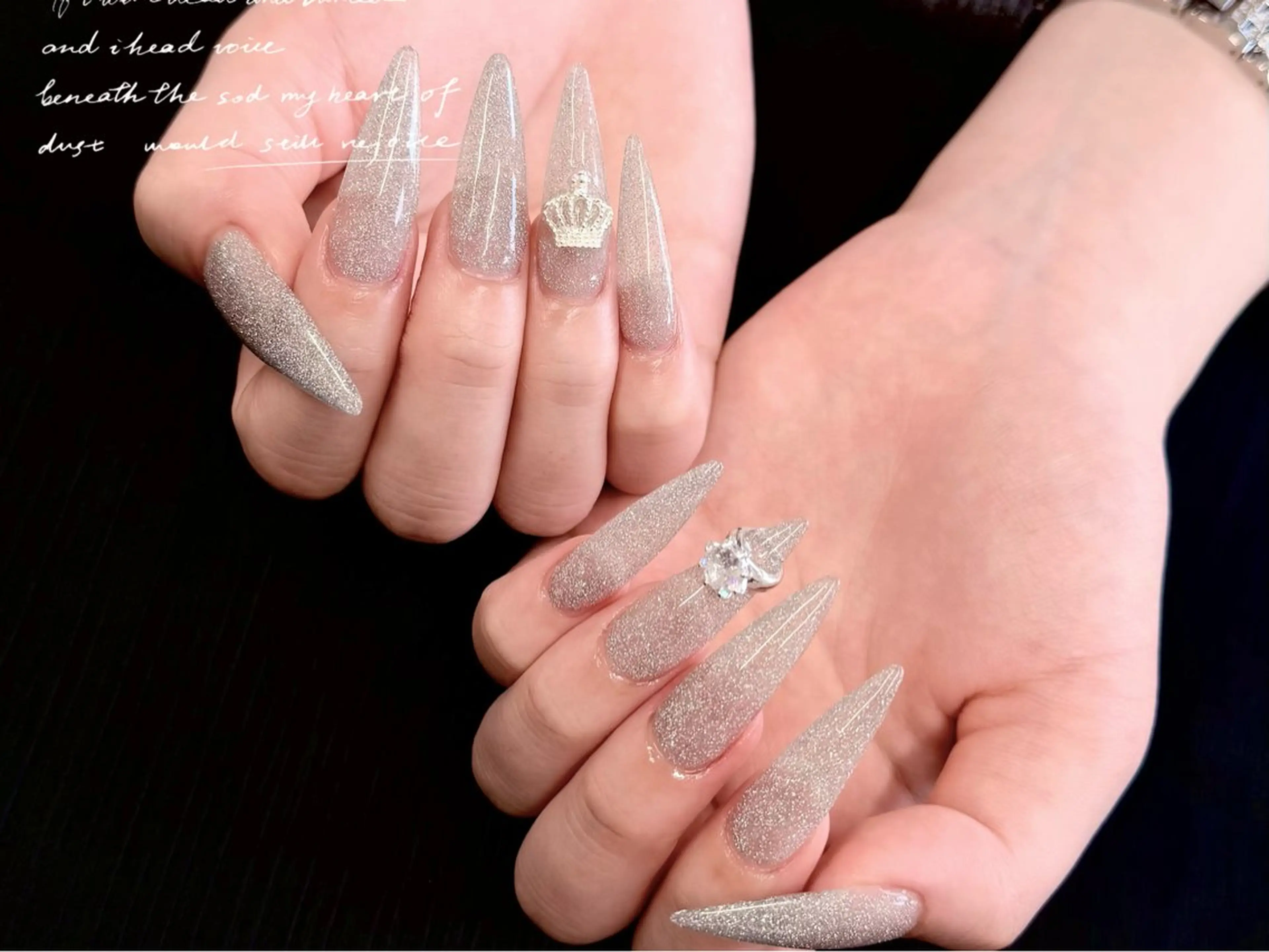 ネイル ハンドネイル 💜MIYA NAIL鶴見店のネイルデザイン