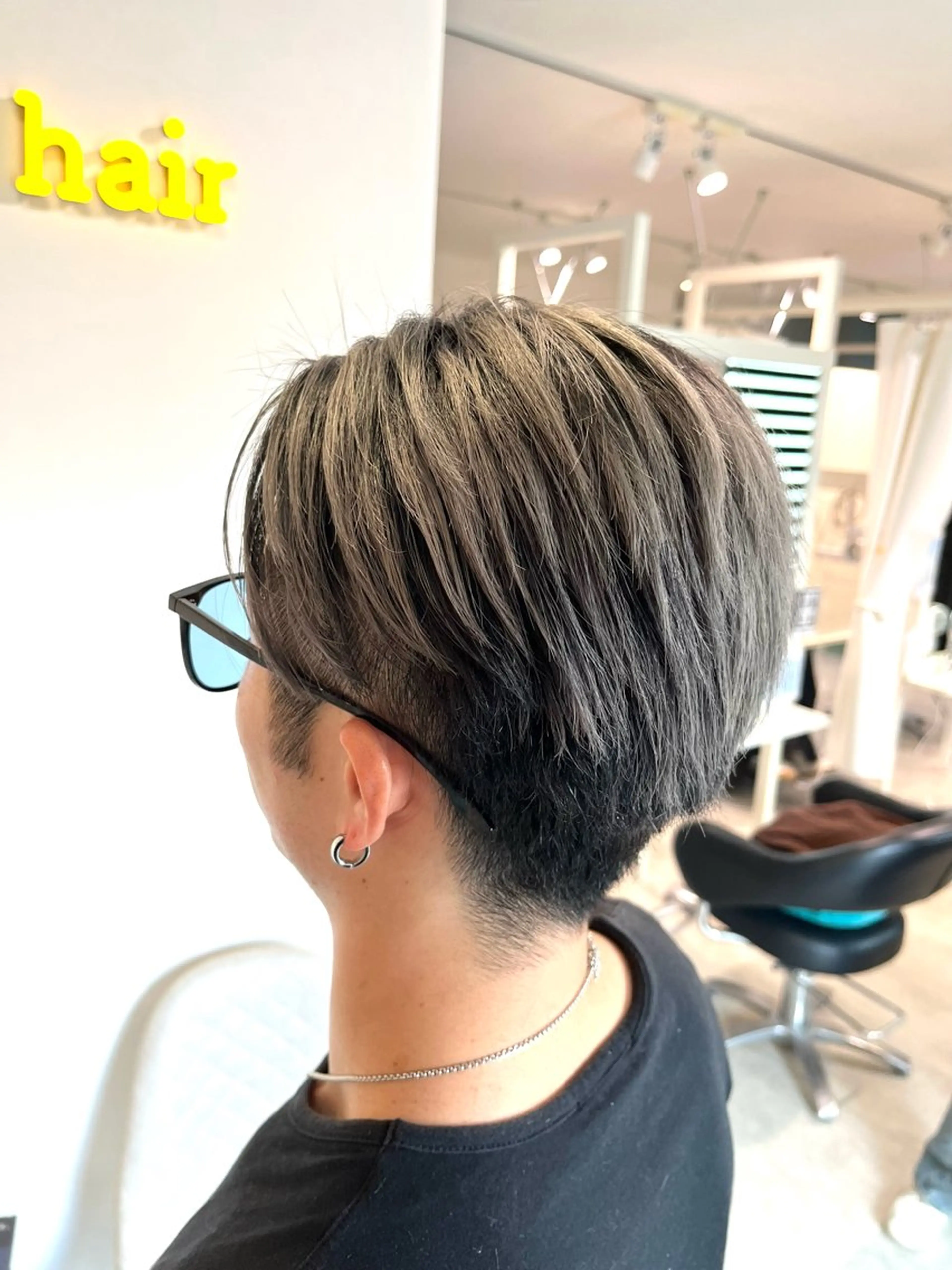 ショート カラー メンズ イロアイヘアー Renのヘアスタイル