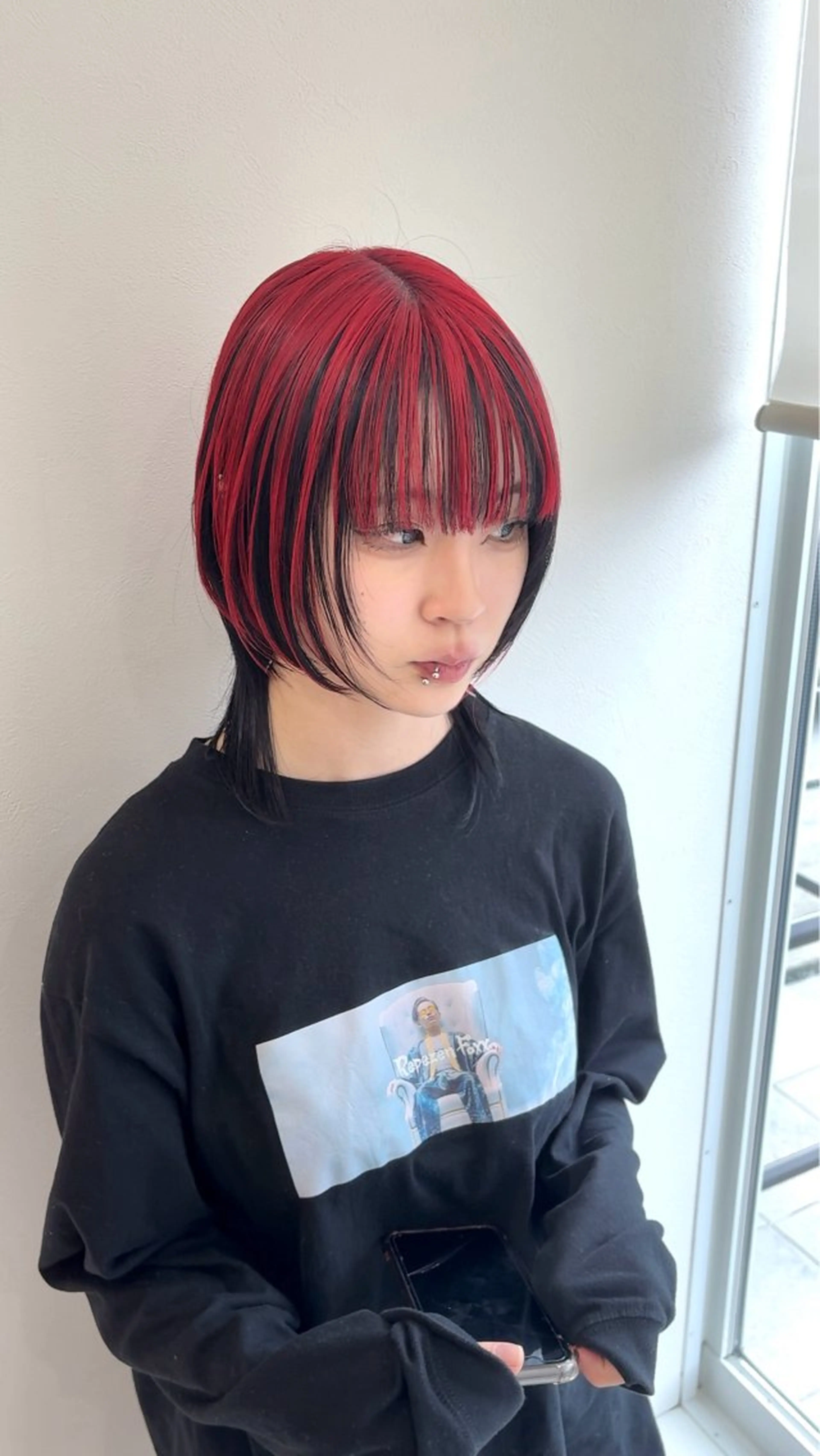 ショート カラー ヘアカラー トリートメント VIRAL ヴァイラルのヘアスタイル
