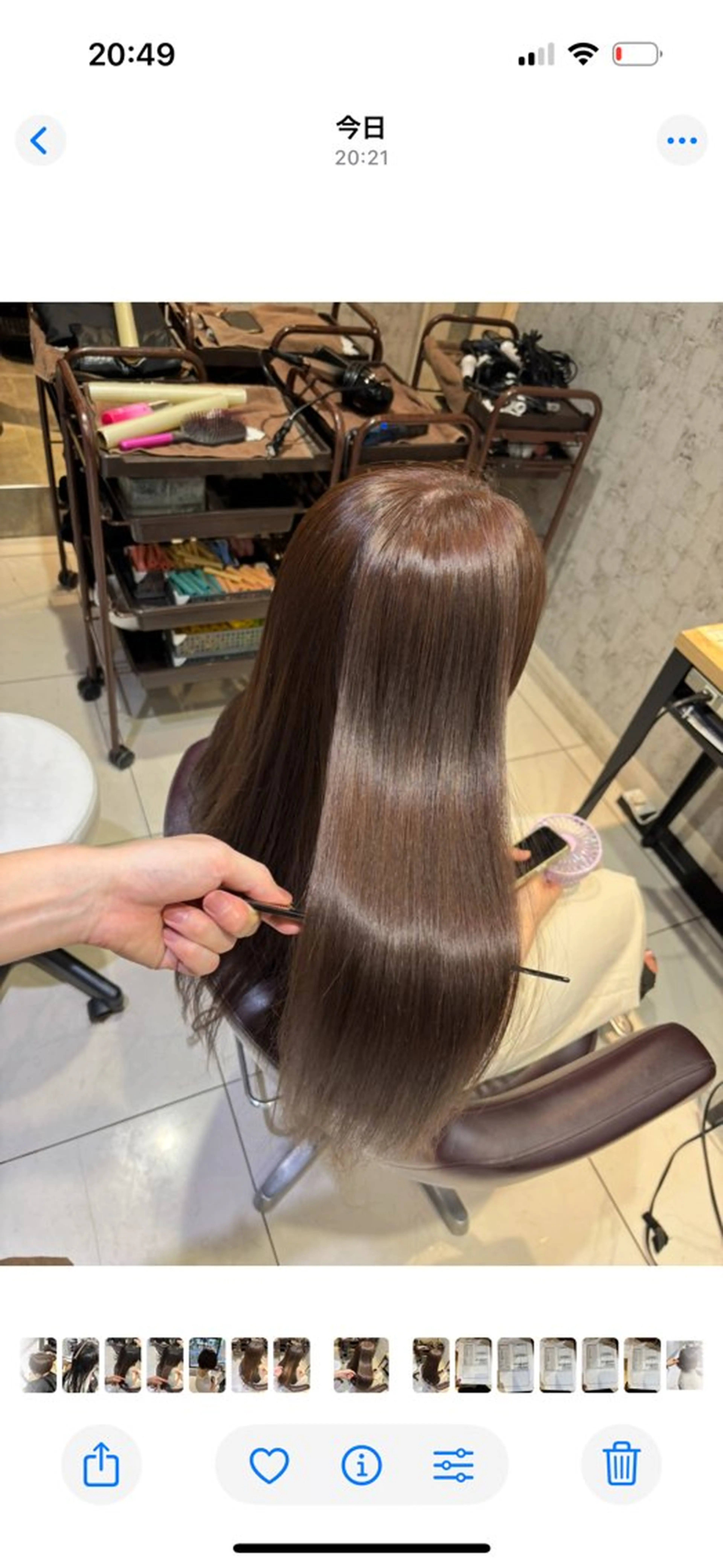 ロング カット ヘアカラー トリートメント 🩵レイヤー✖︎ 髪質改善🩵リョウヤのヘアスタイル