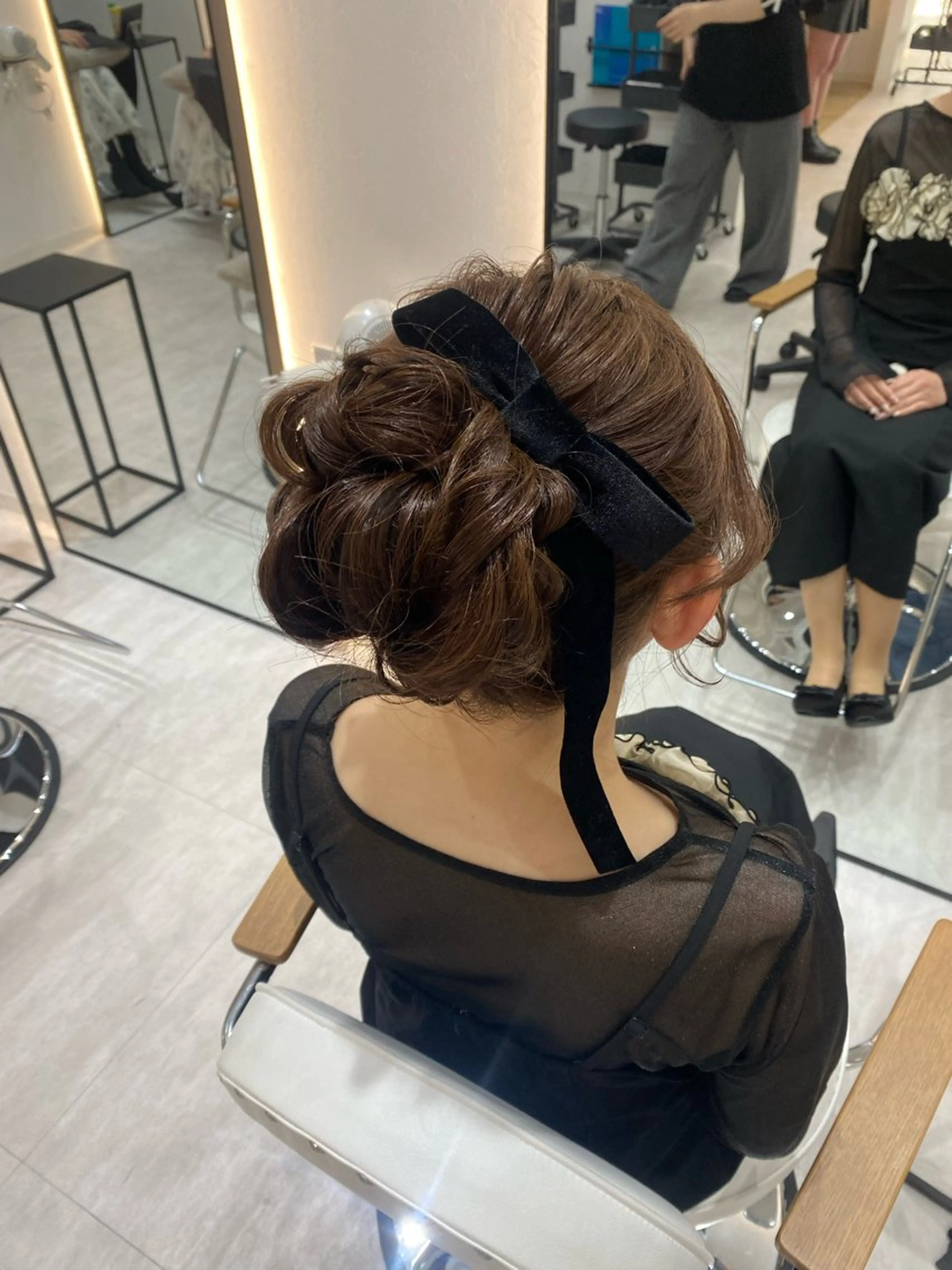 ヘアアレンジ 髪質改善/艶カラー 🎀レイヤーカットのヘアスタイル