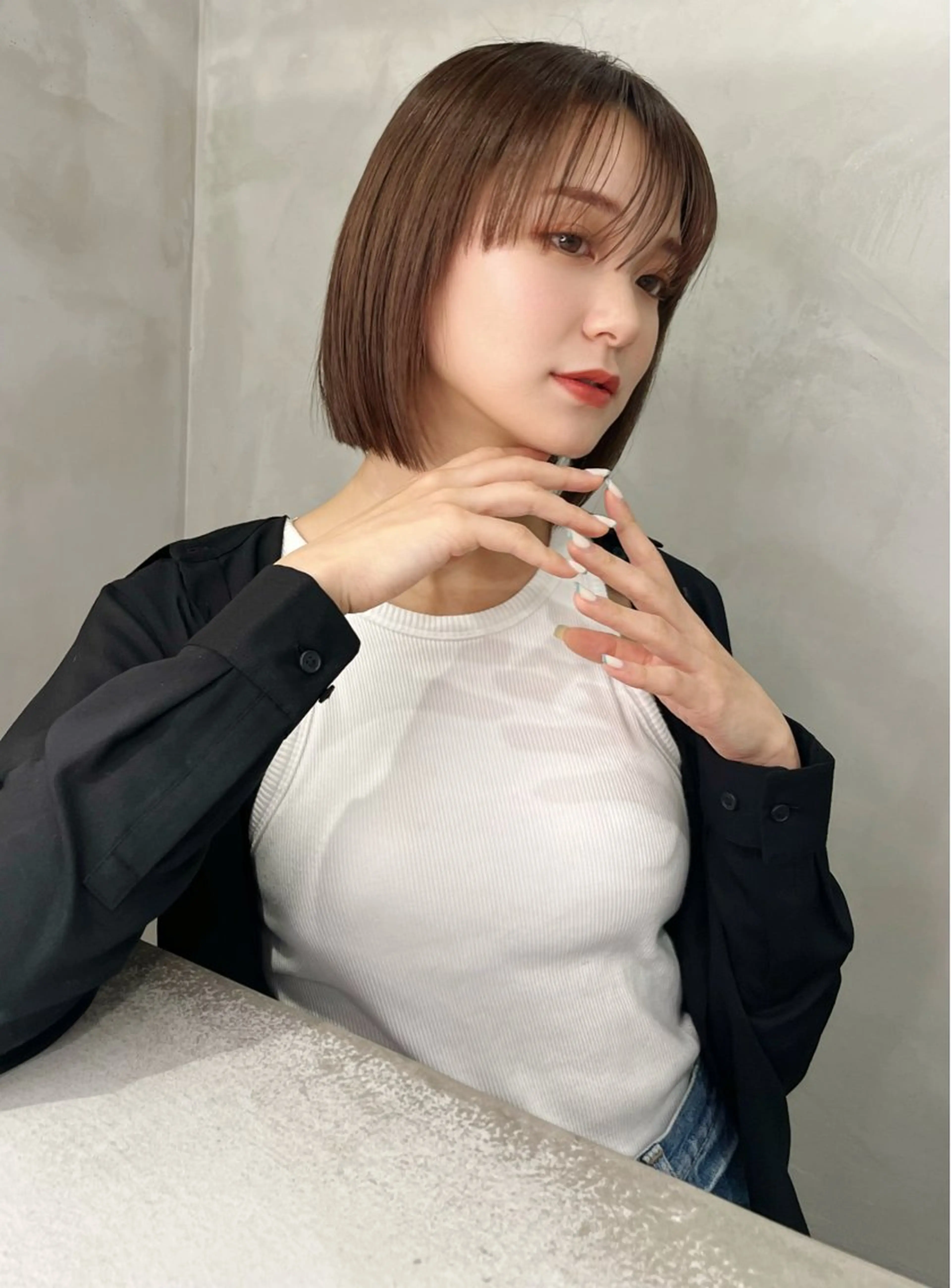 ショート 浦和Lond 山本賢人のヘアスタイル