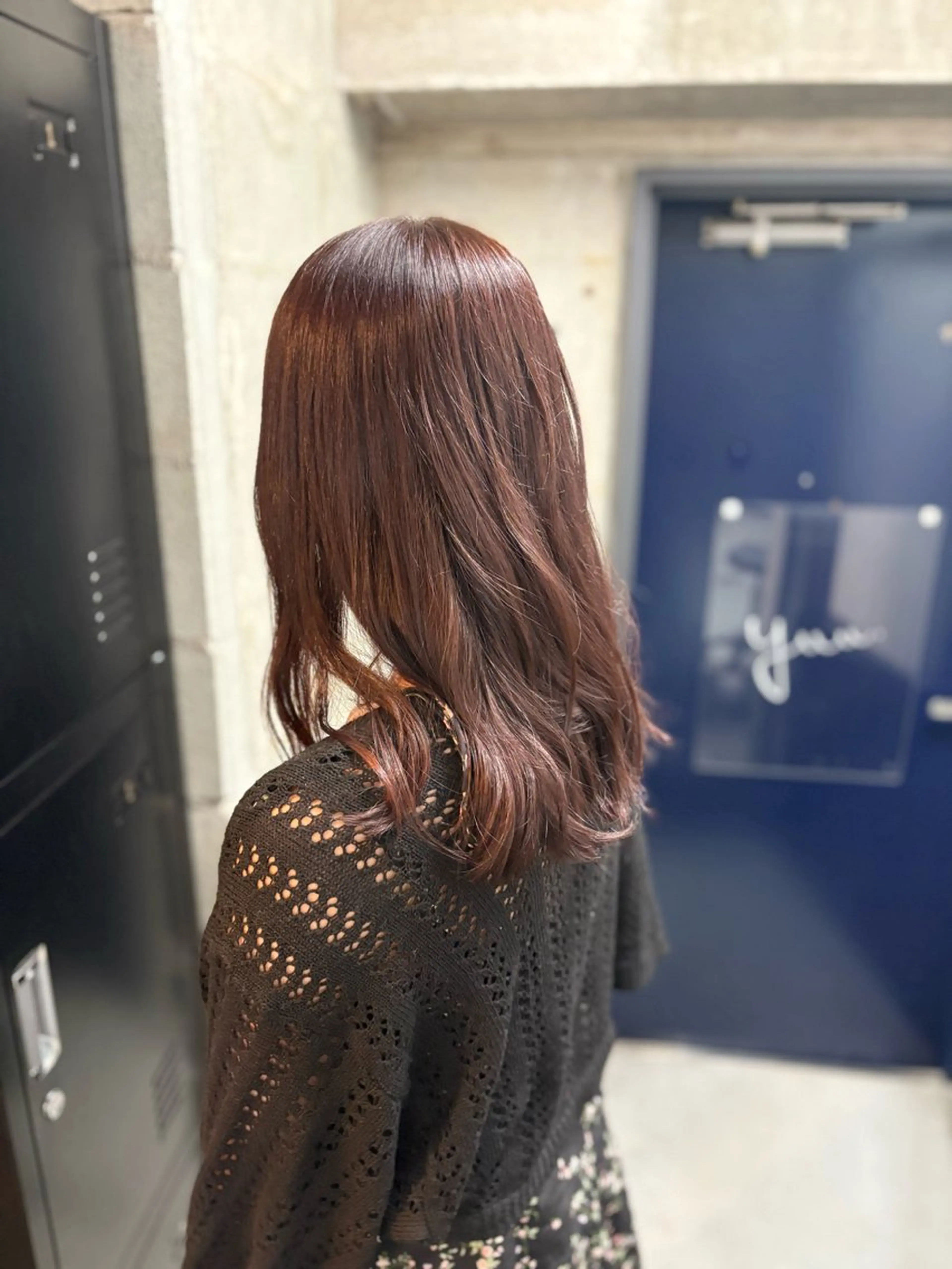 セミロング 薬院/駅近/ カラーモデル/募集中のヘアスタイル