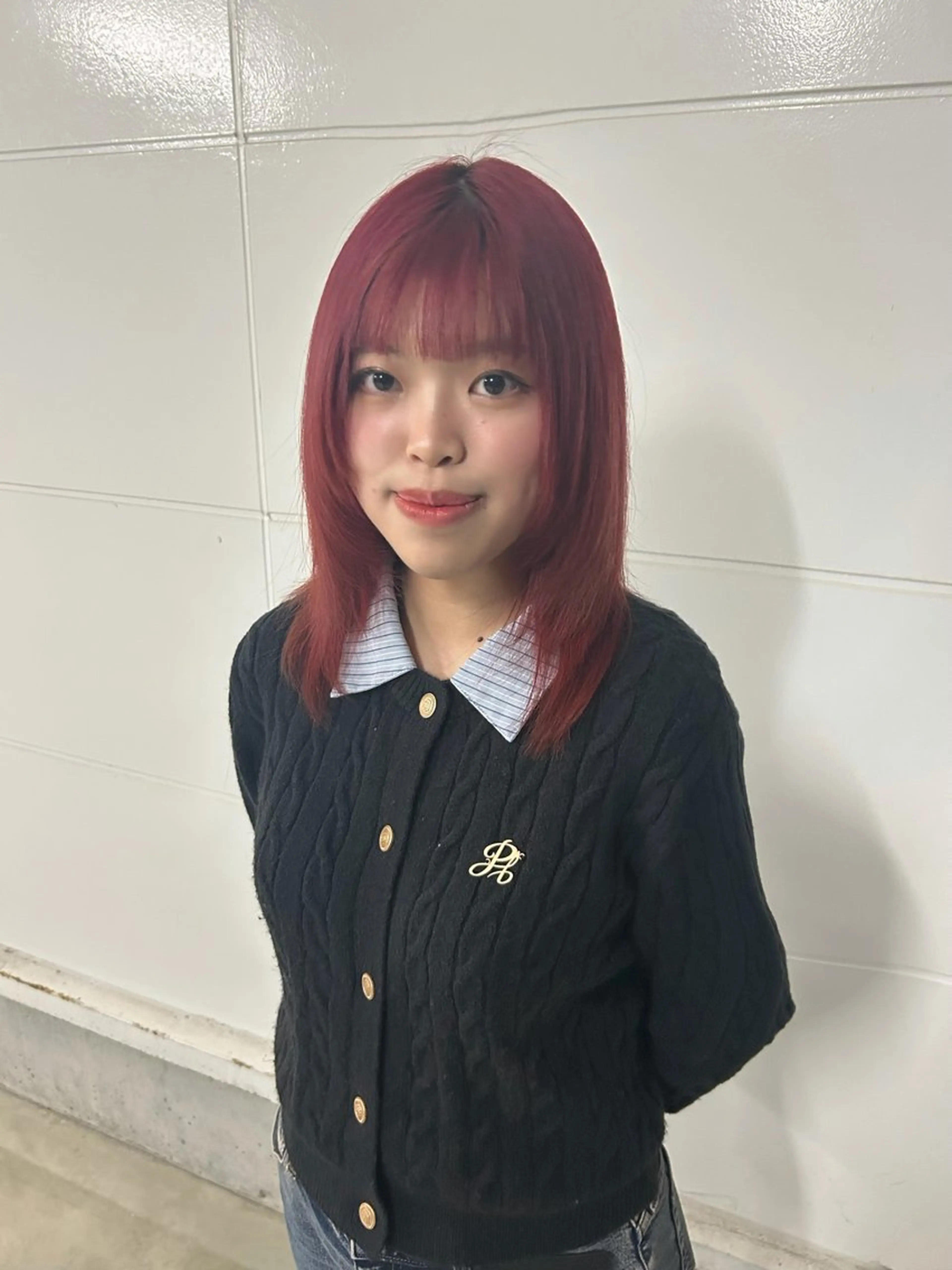 カラー レッドカラー 🌷カットモデル 募集中🪽/mayuのヘアスタイル