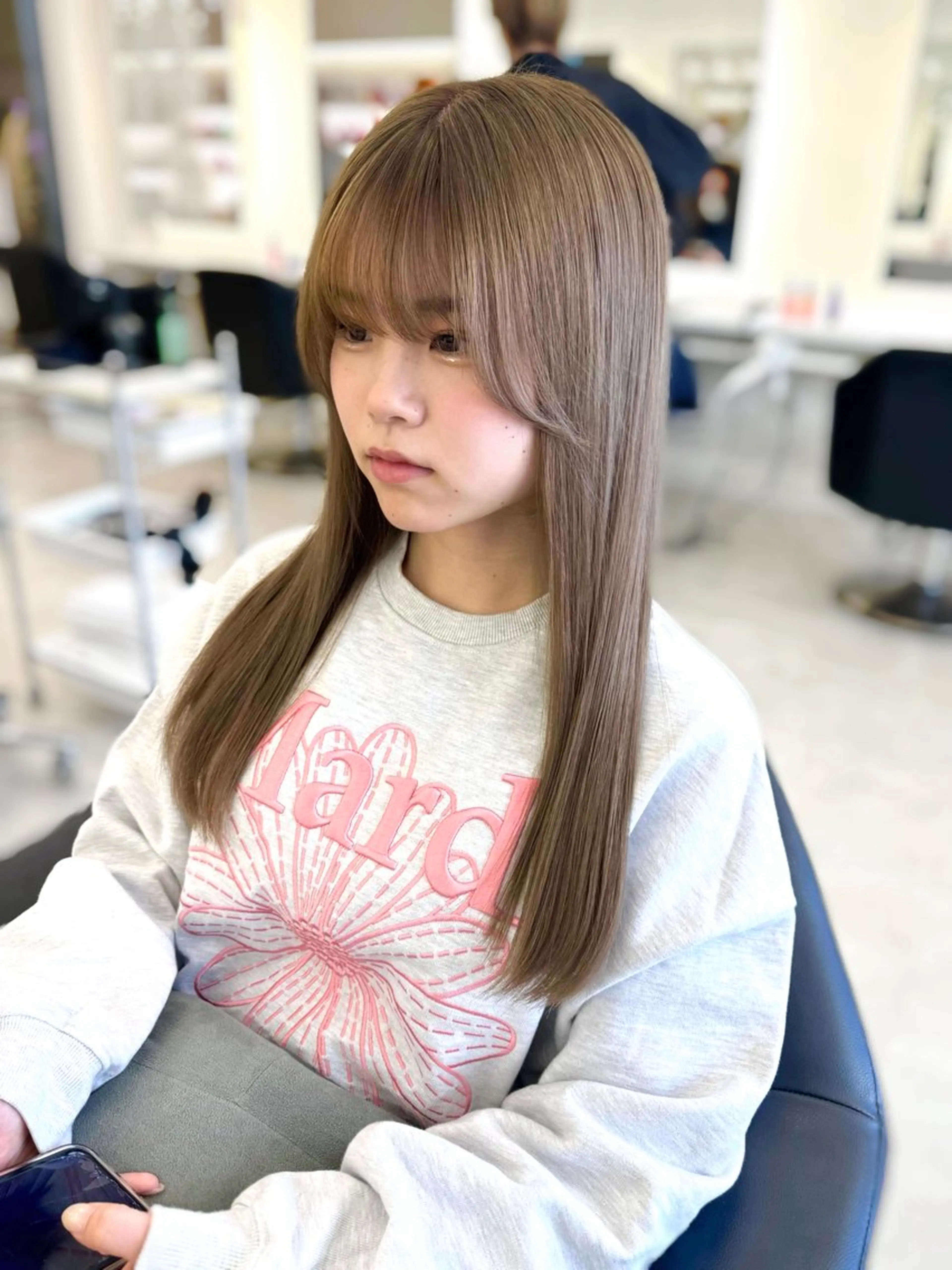 明るめcolorで迷われてる方💞【1回bleach】➕【似合わせonecolor🥣❤︎"】➕【cut】の写真