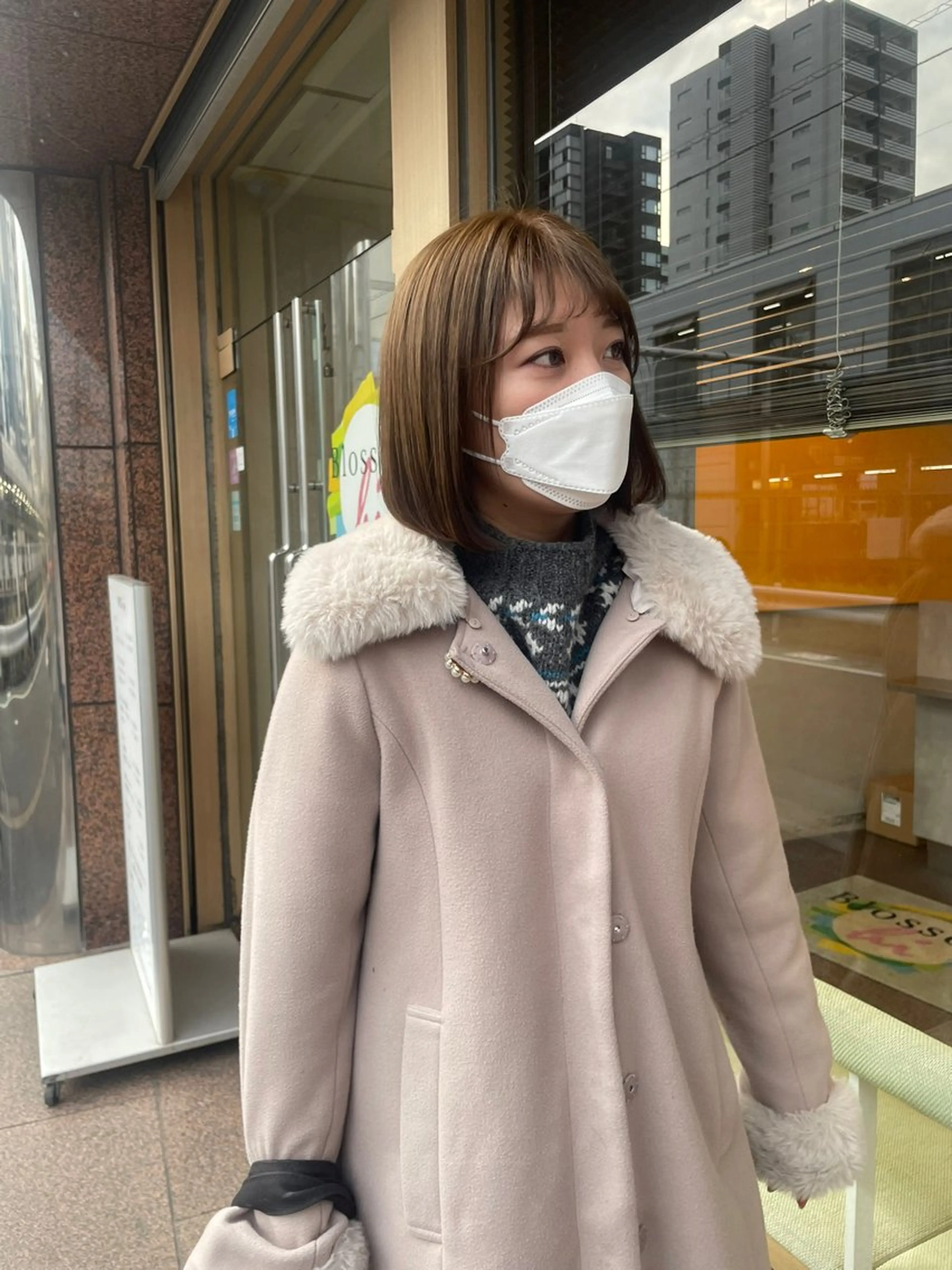 ショート カラー ベージュカラー ヘアカラー トリートメント 髪質改善/Bloss om🌷高橋沙衣のヘアスタイル