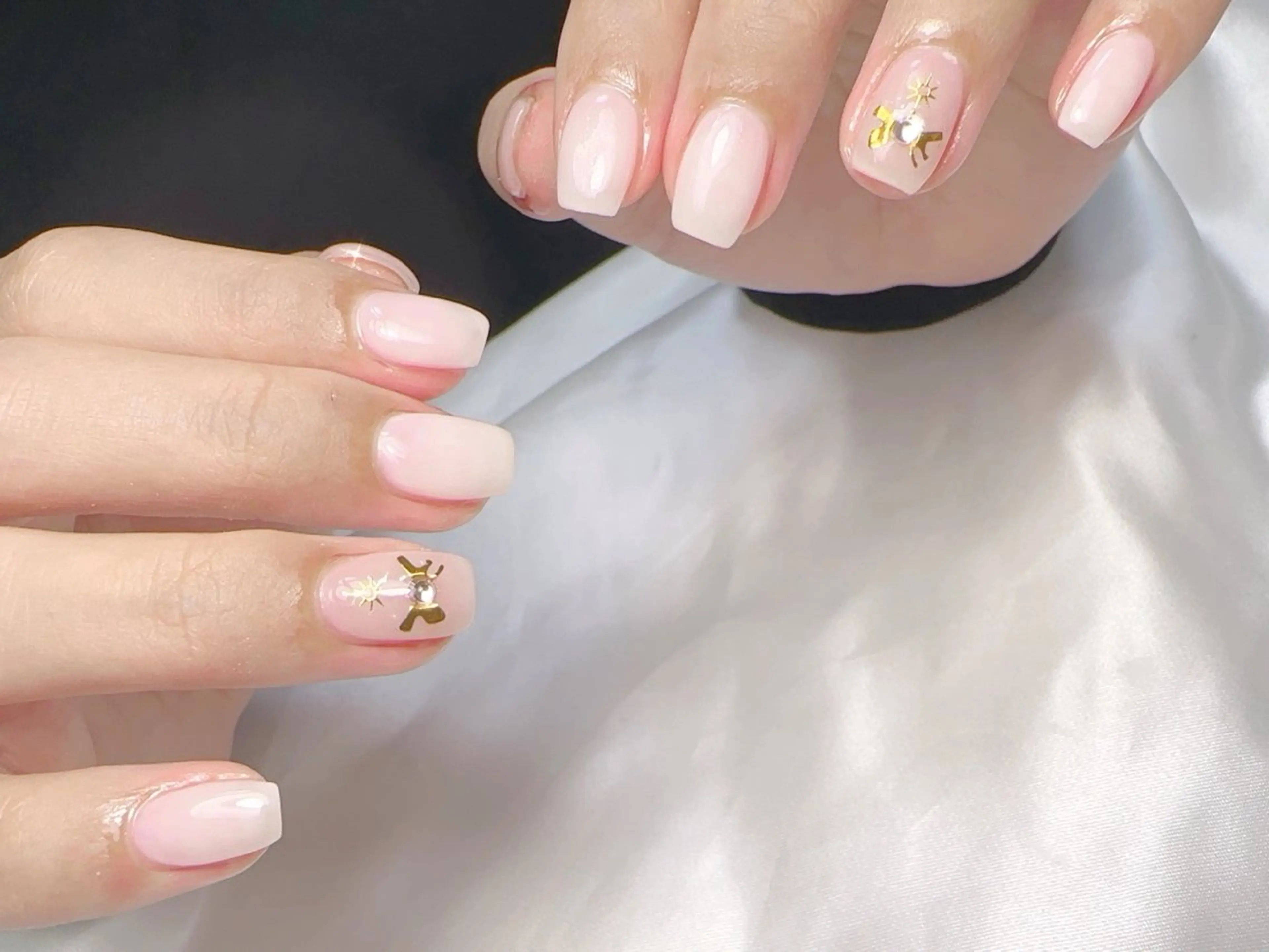 ネイル ハンドネイル Cherie PINKのネイルデザイン