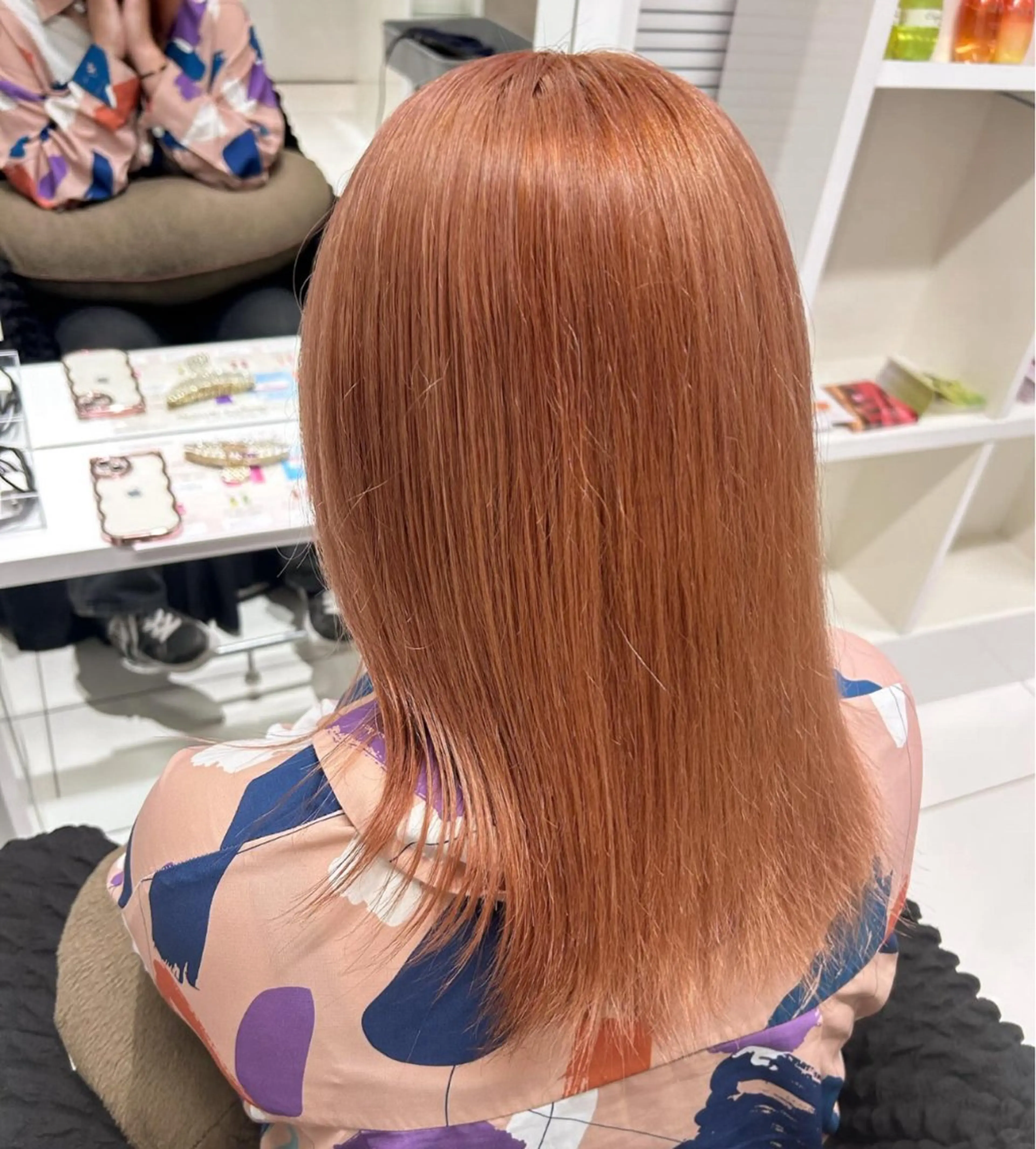 セミロング カラー shizuna/平尾 /カラー/髪質改善のヘアスタイル