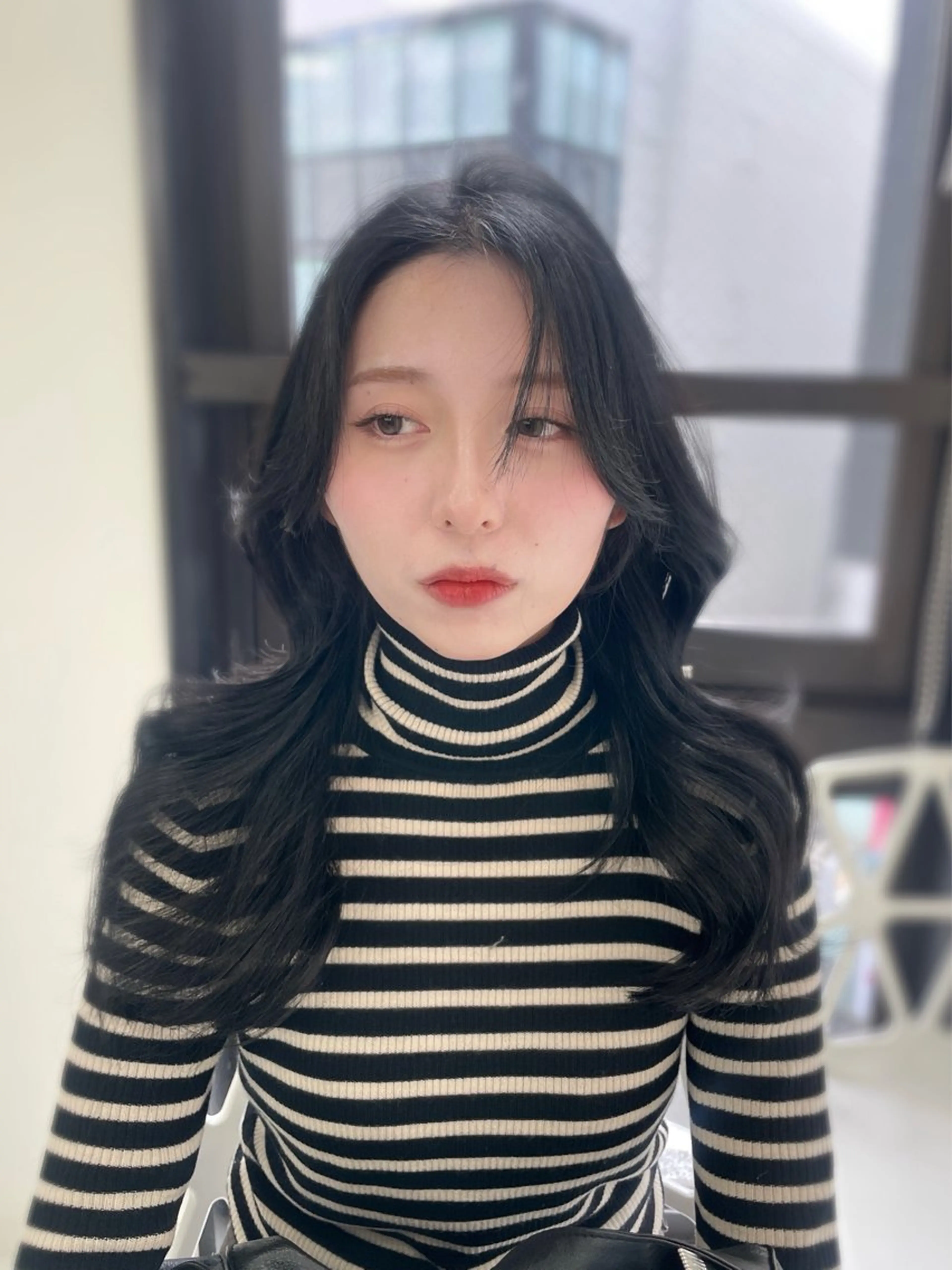 セミロング MOE 福岡韓国ヘア✧︎のヘアスタイル