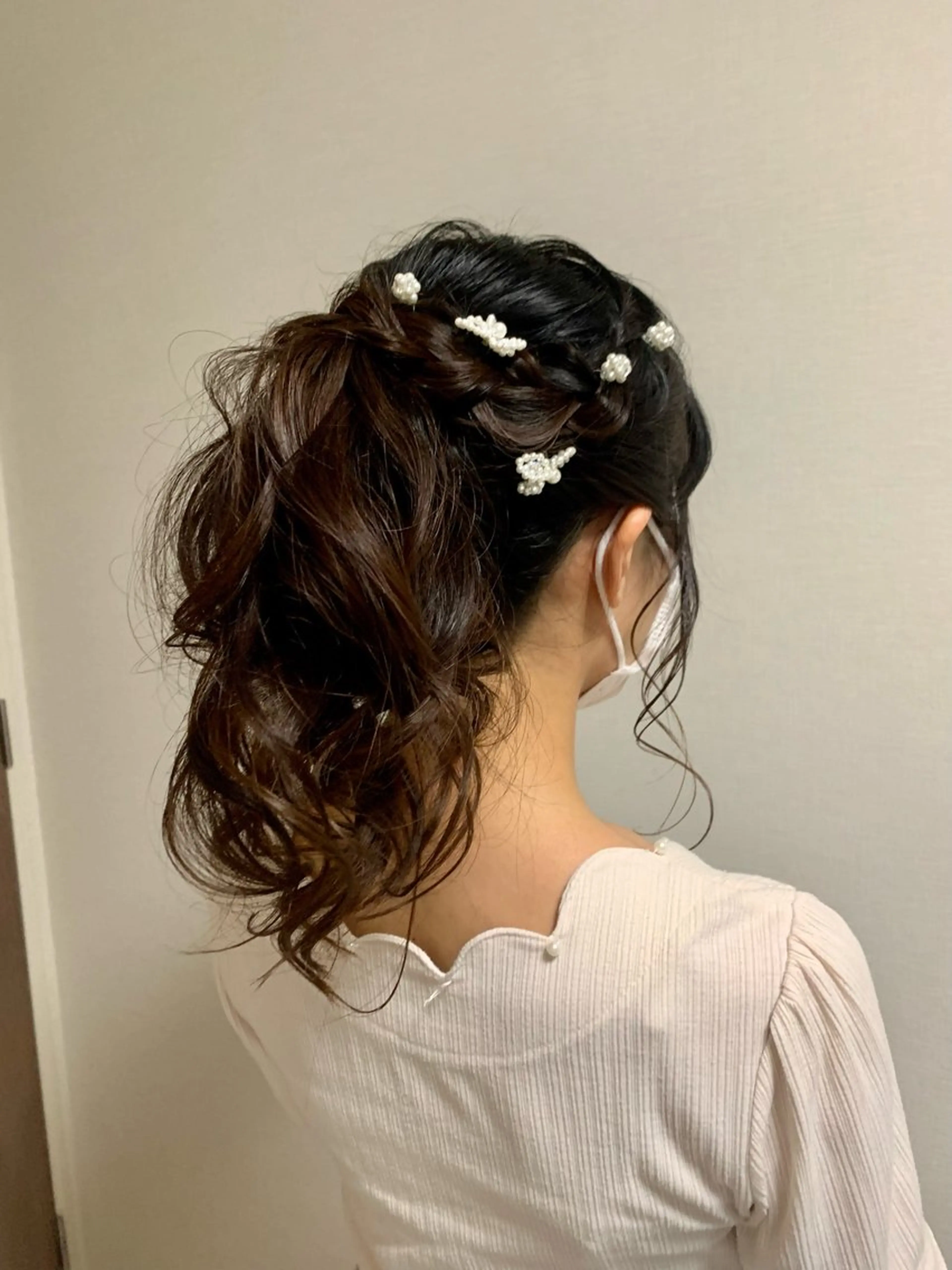 ヘアアレンジ ポニーテール Kikuchi Eriのヘアスタイル