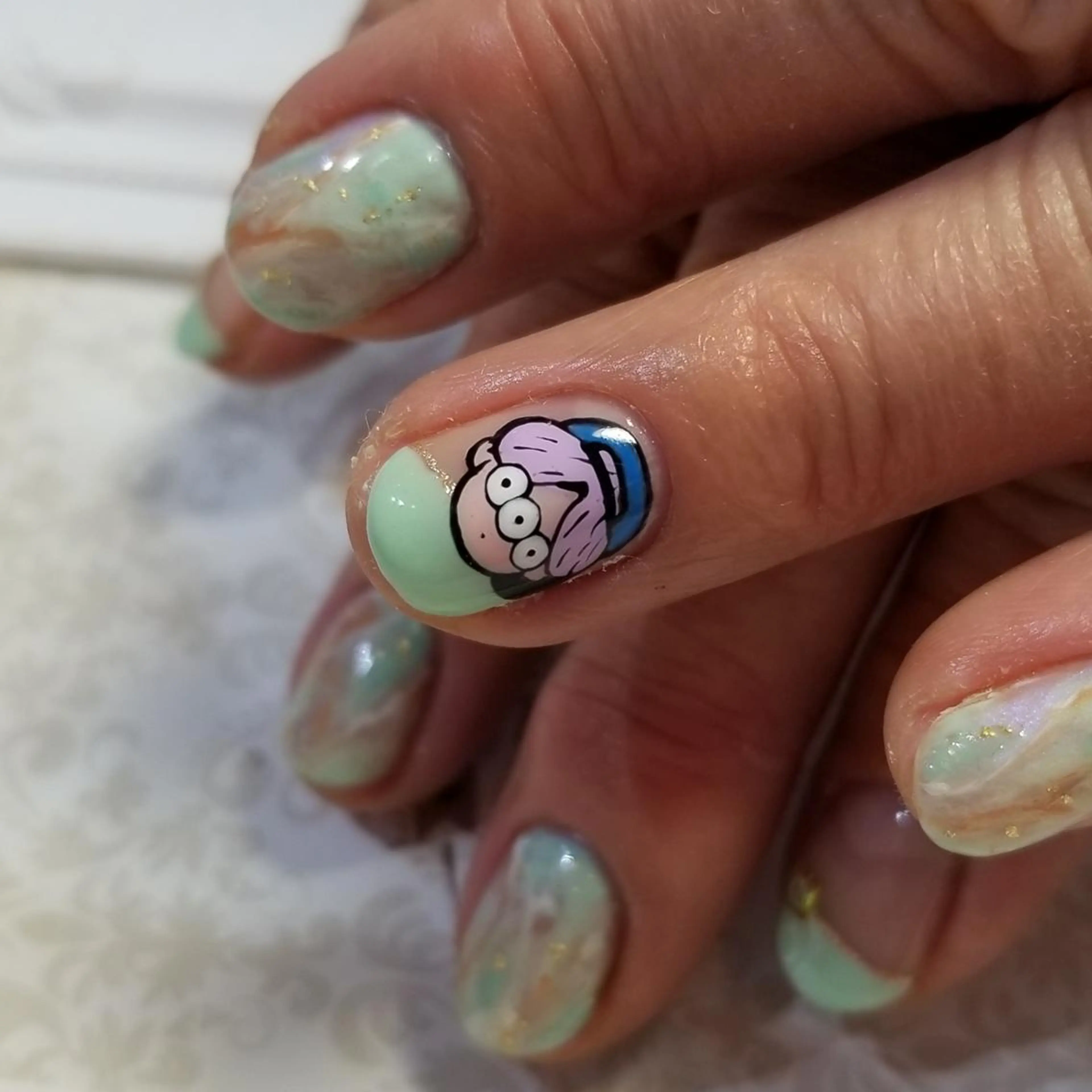 ネイル おで@ oderi_nailのネイルデザイン