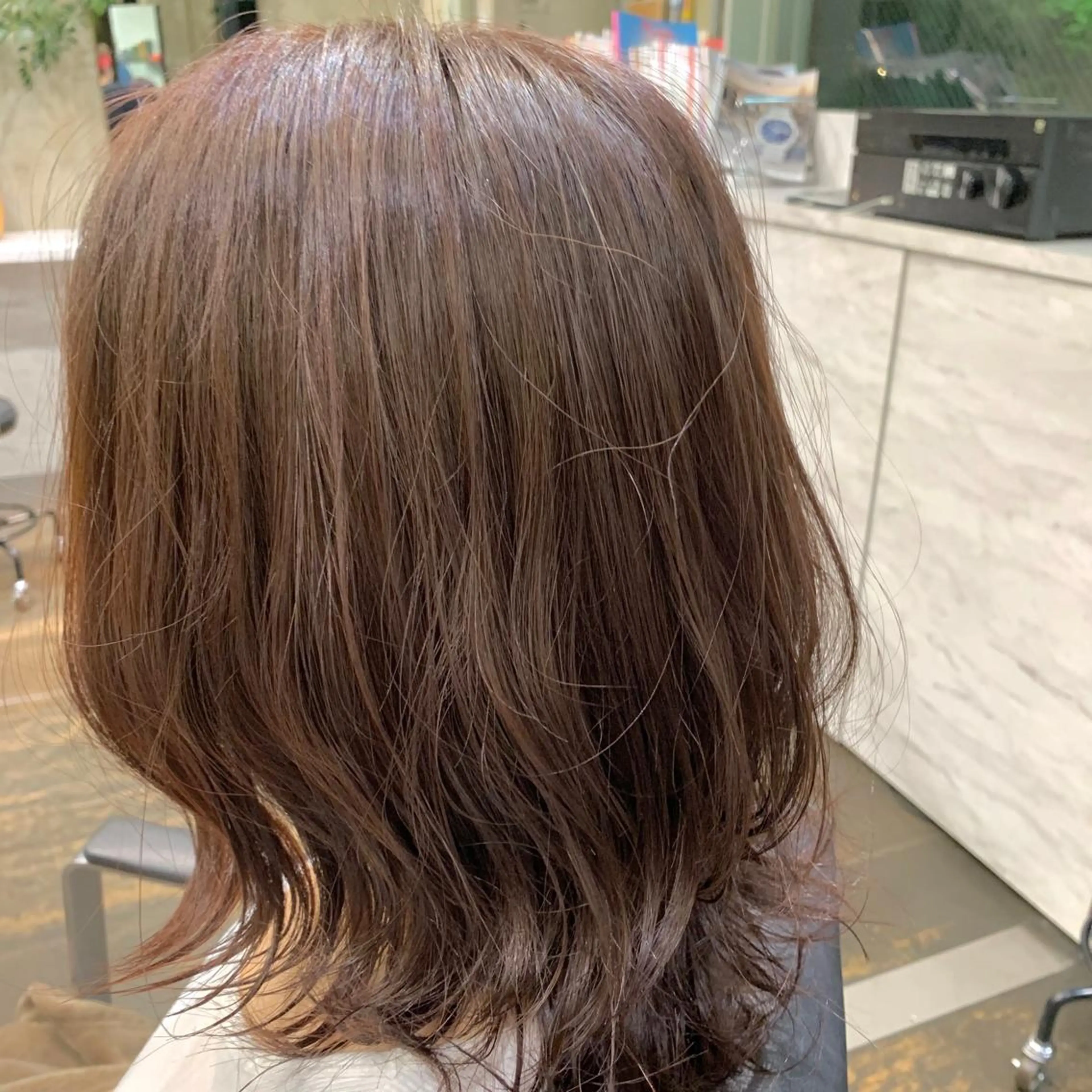 ミディアム カラー 土戸　空 /似合わせカットのヘアスタイル