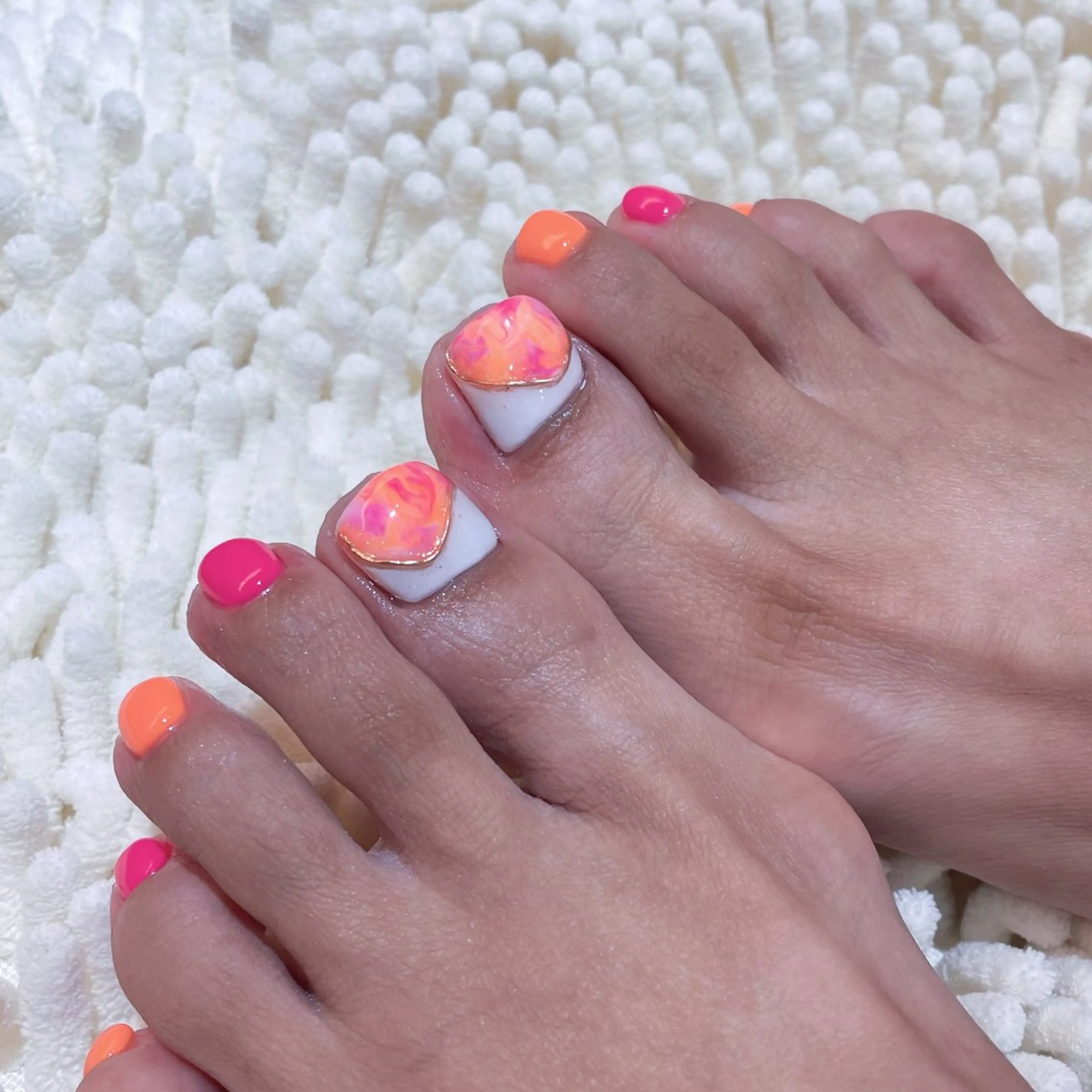 ネイル フットネイル nail&eyelash mate所属・京都/東向日/桂 ayumiのネイルデザイン