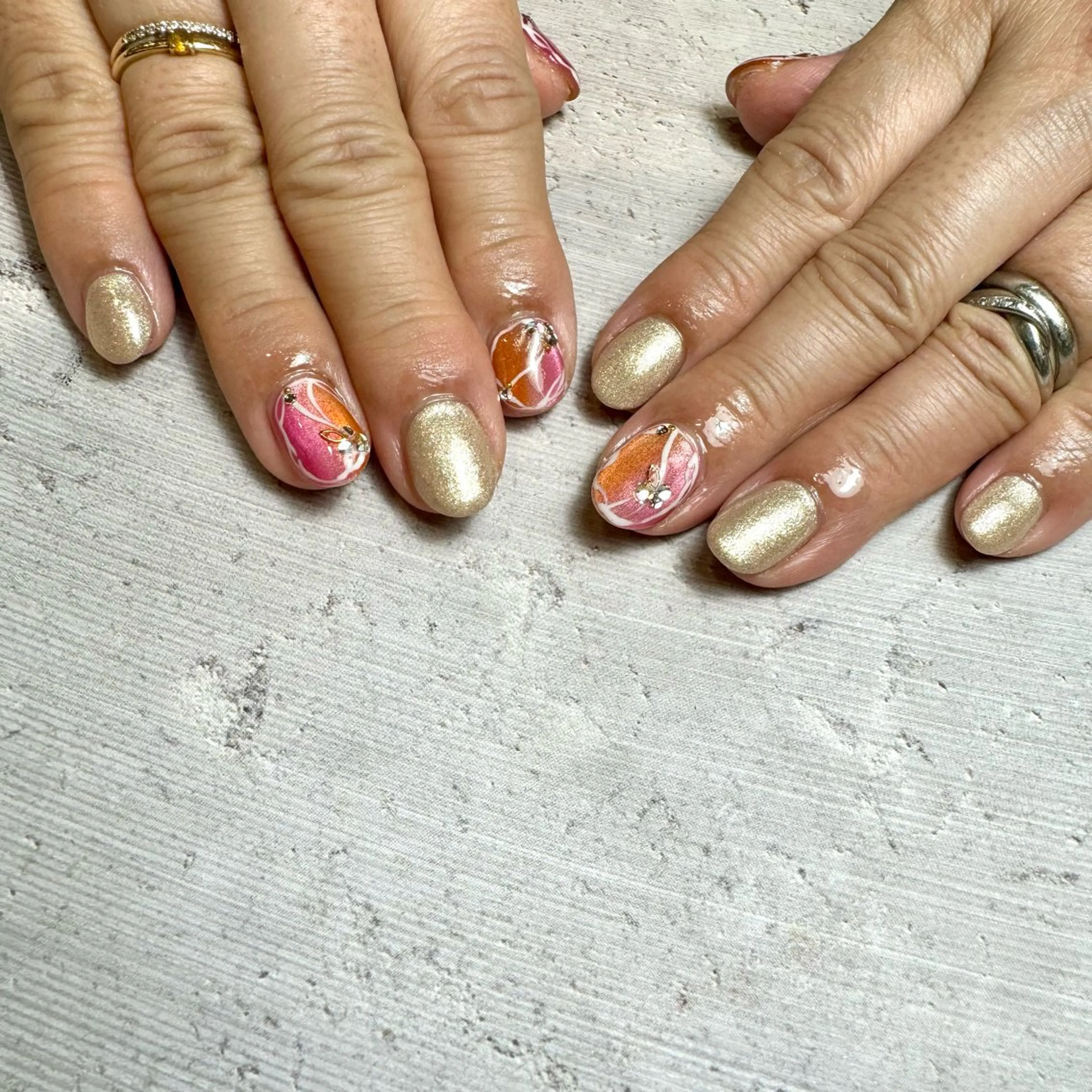 ネイル ハンドネイル nail&eyelash mate所属・京都/東向日/桂 ayumiのネイルデザイン