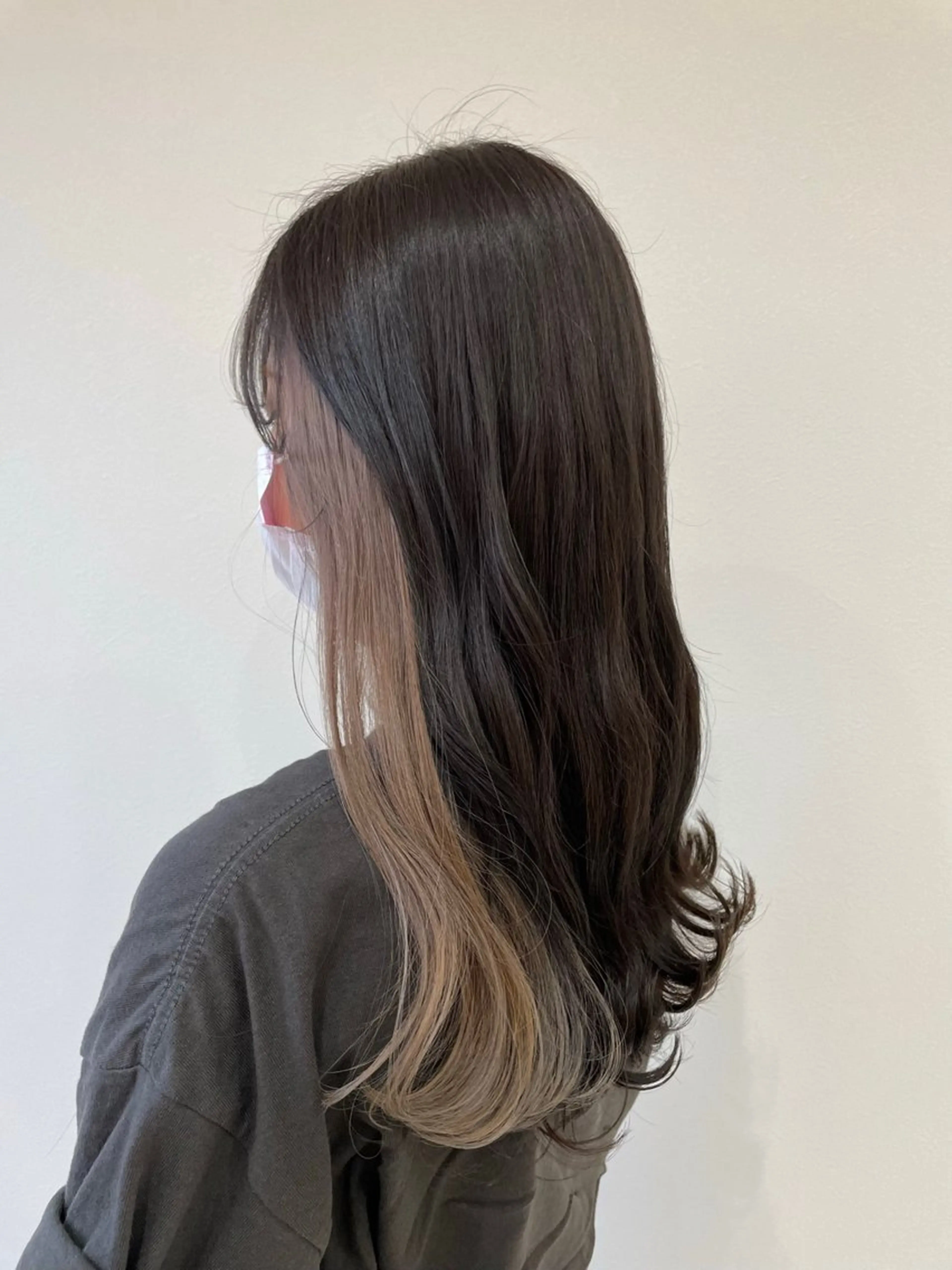 ロング ベージュカラー🧸/ 松崎/東区/田中理沙のヘアスタイル