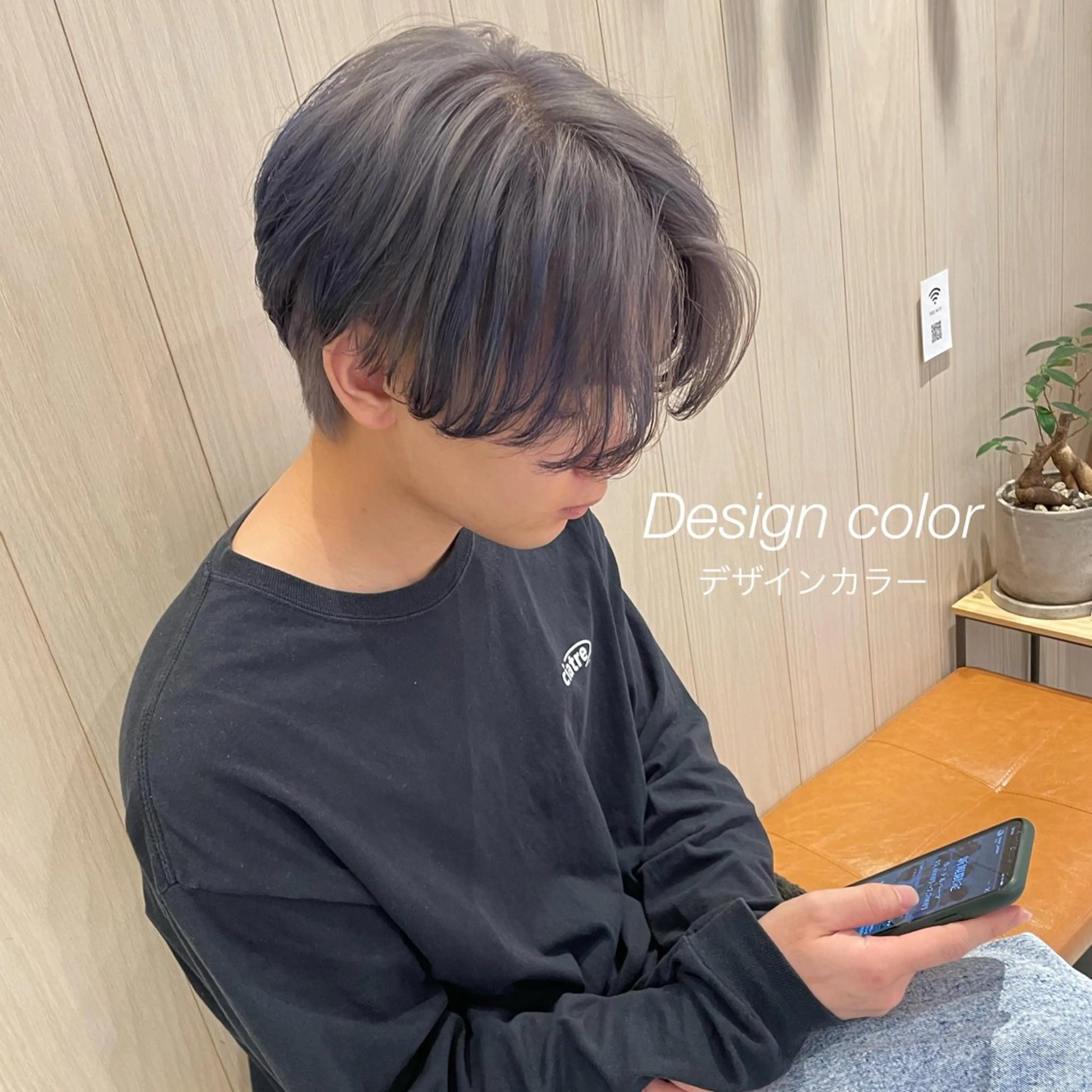 メンズカット＋パーマの写真