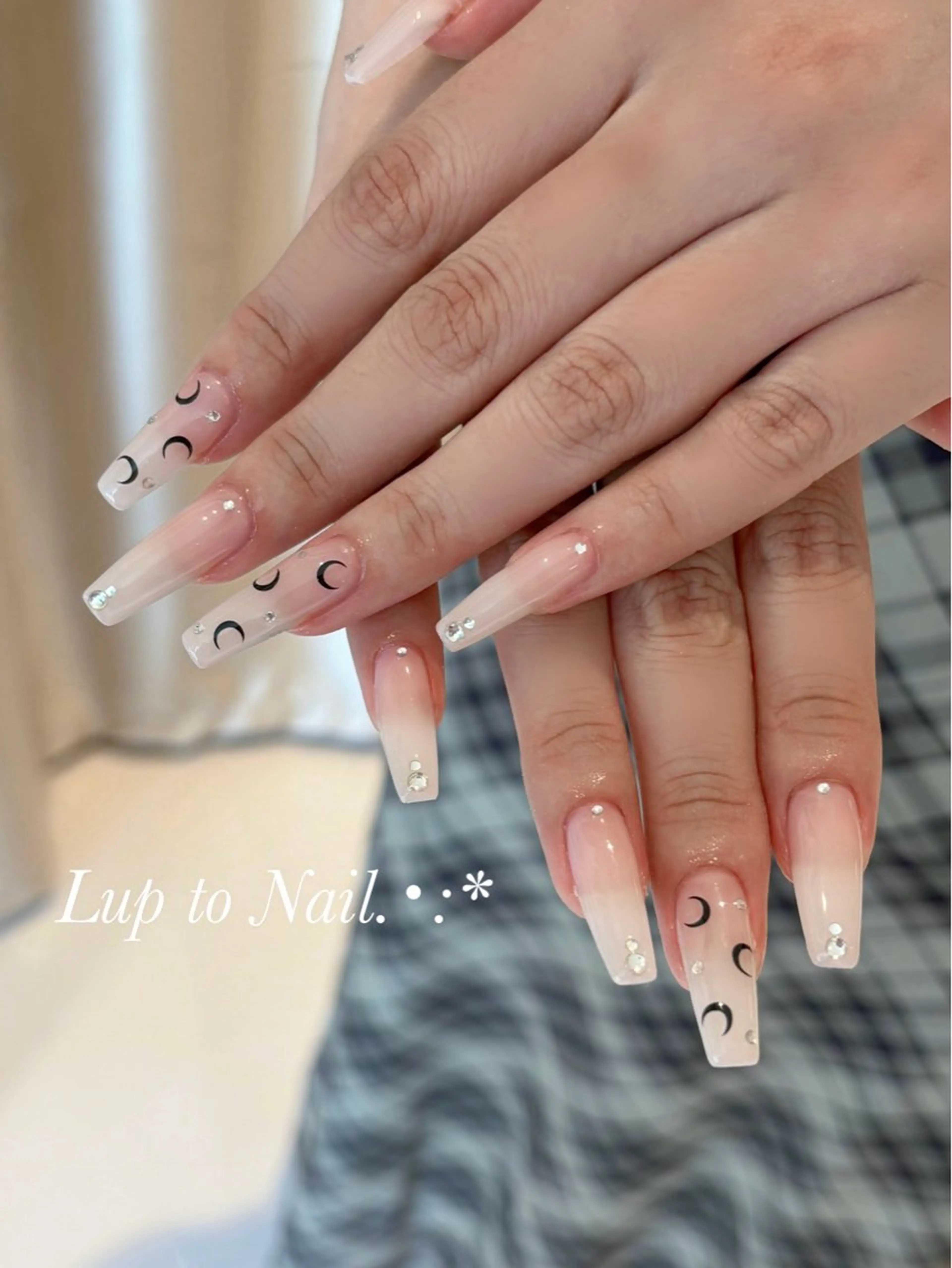 ネイル スカルプネイル 春ネイル Lupto　Nail 【リップトゥネイル】のネイルデザイン