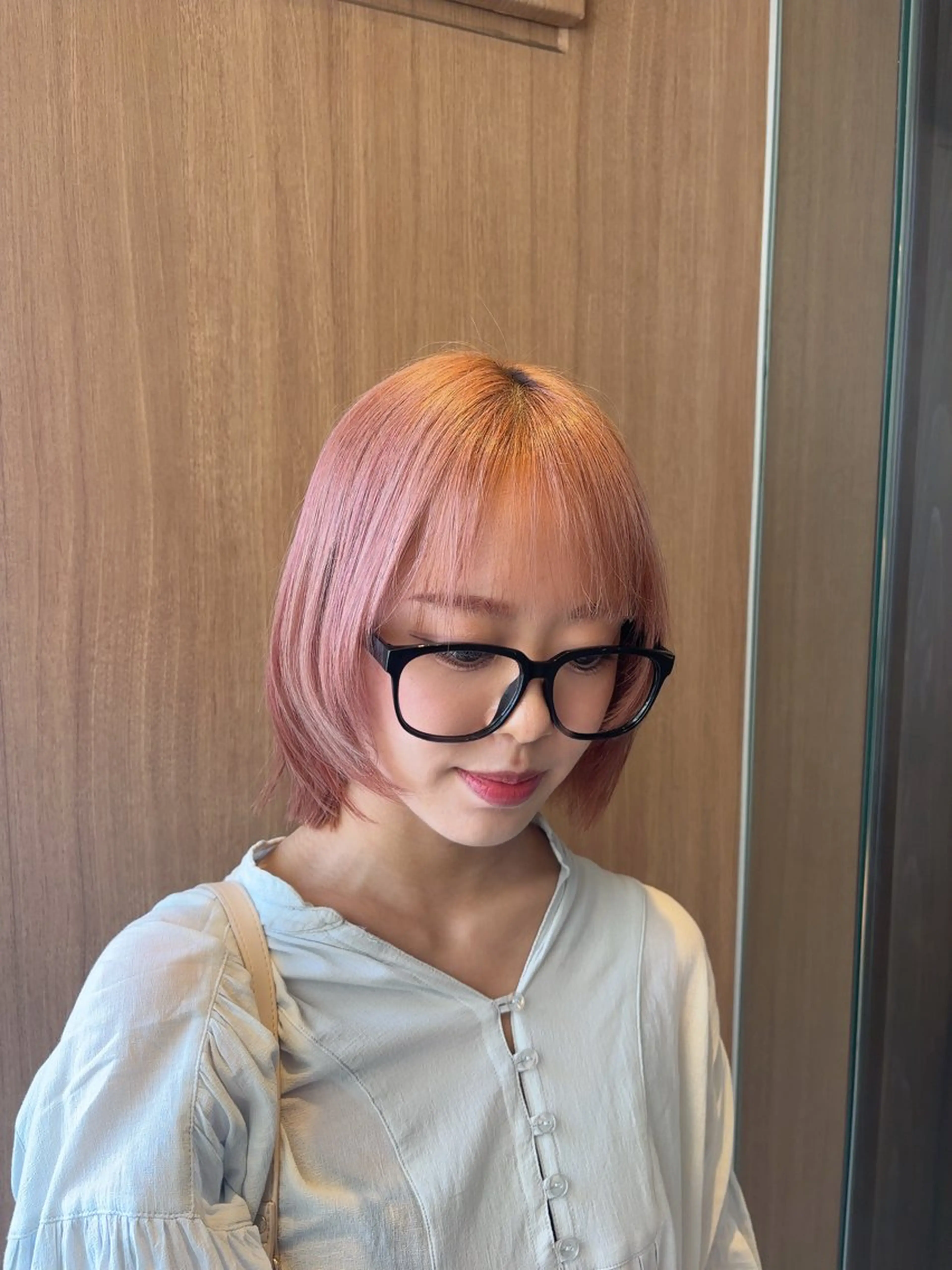 前髪カット付き⭐️ワンカラーの写真