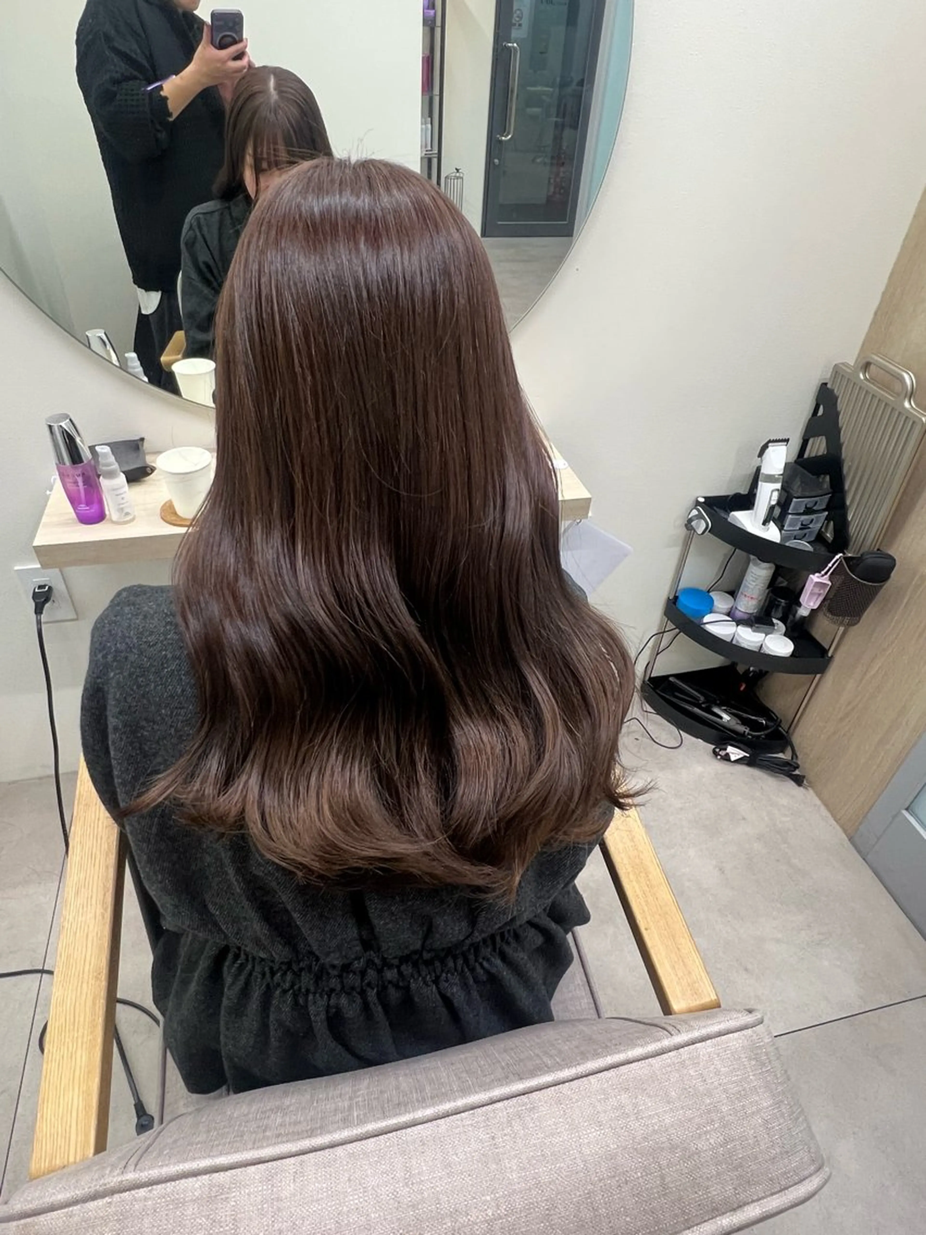 セミロング メンズ レイヤー ウルフ 弓木啓輔のヘアスタイル