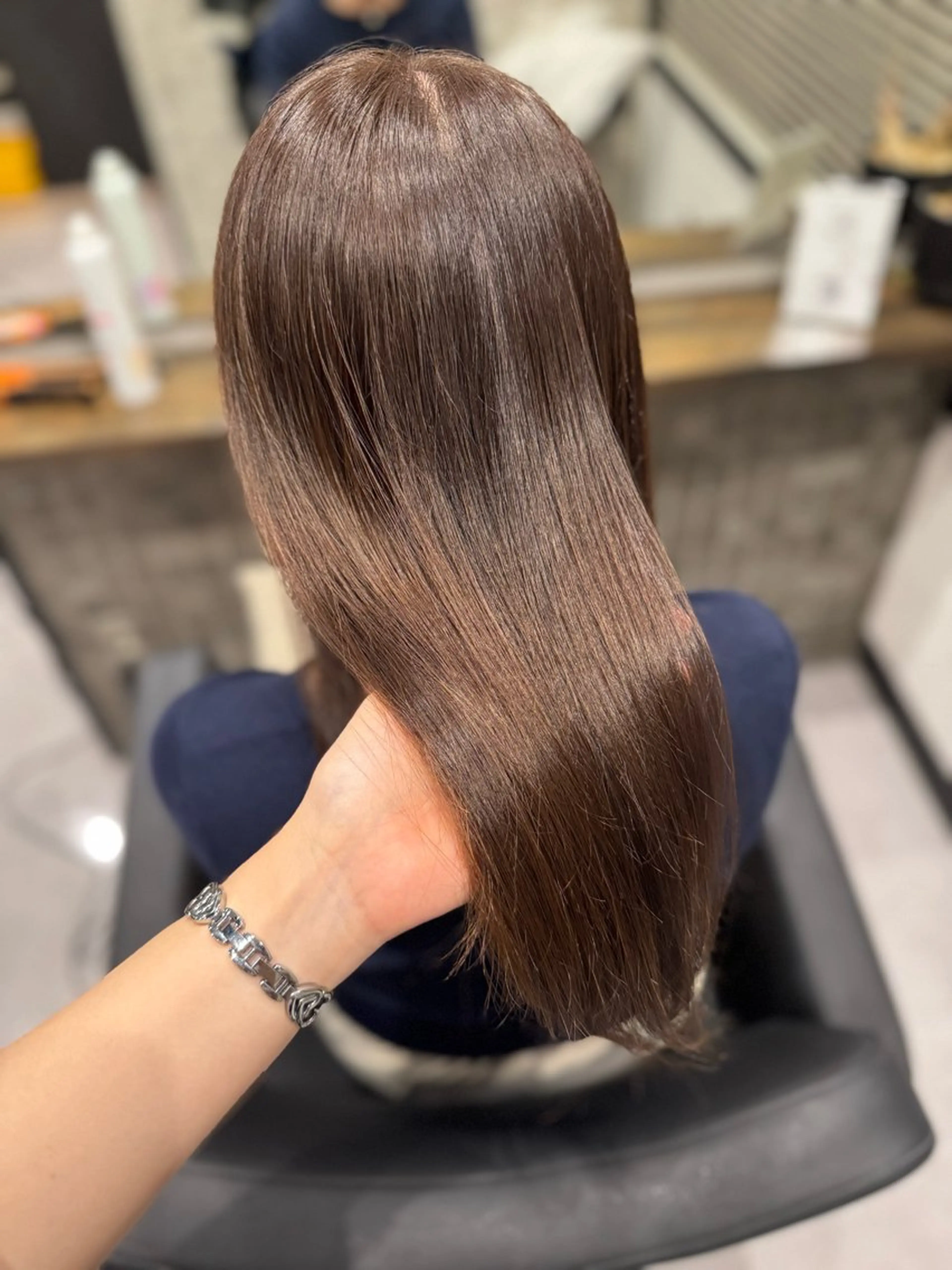 ロング カラー ブラウンカラー ヘアカラー トリートメント 🖤Ayaka🖤 モデル様募集中🌙のヘアスタイル