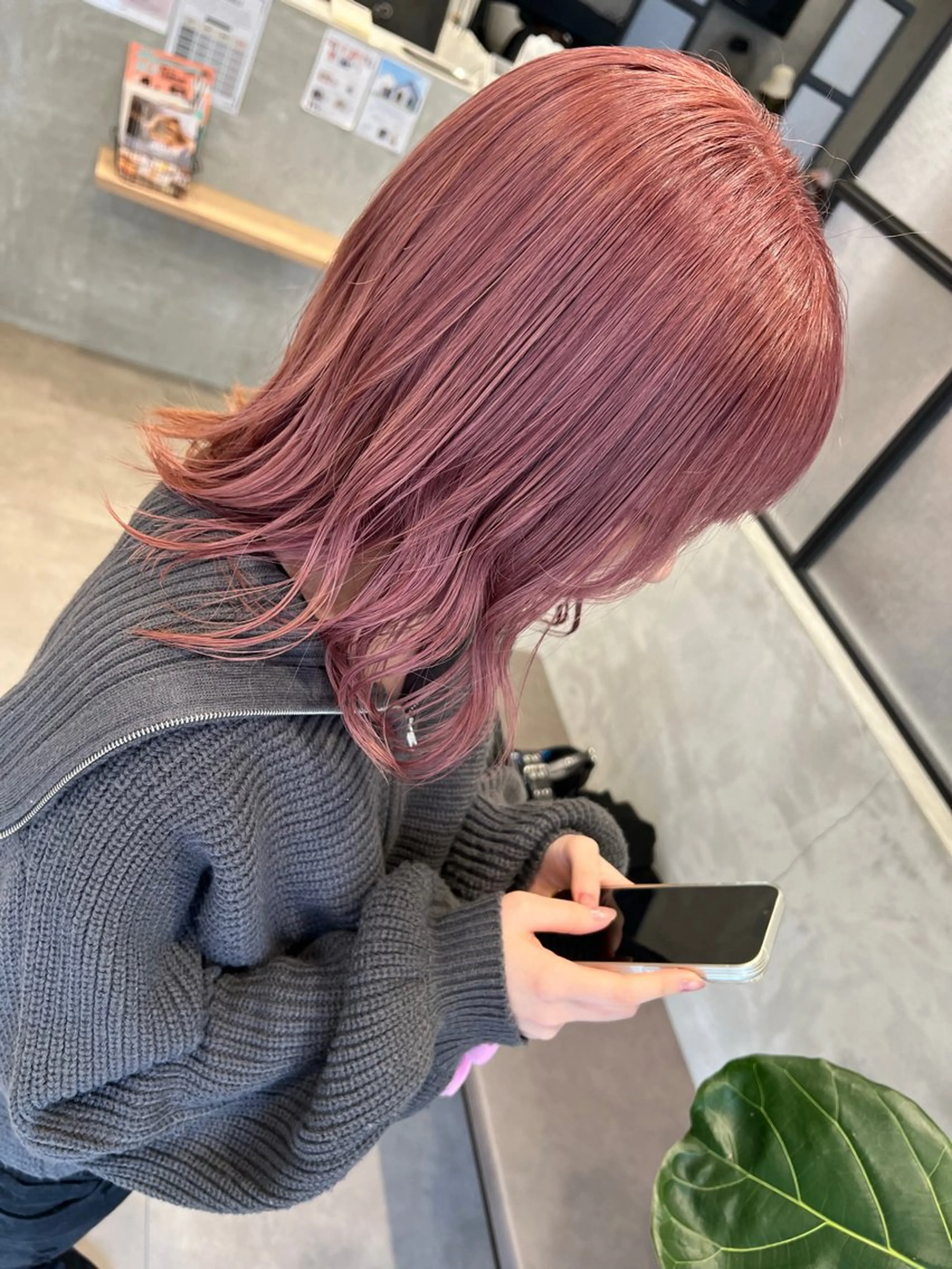 ミディアム カラー ブランシェ小幡駅前店 森樹のヘアスタイル