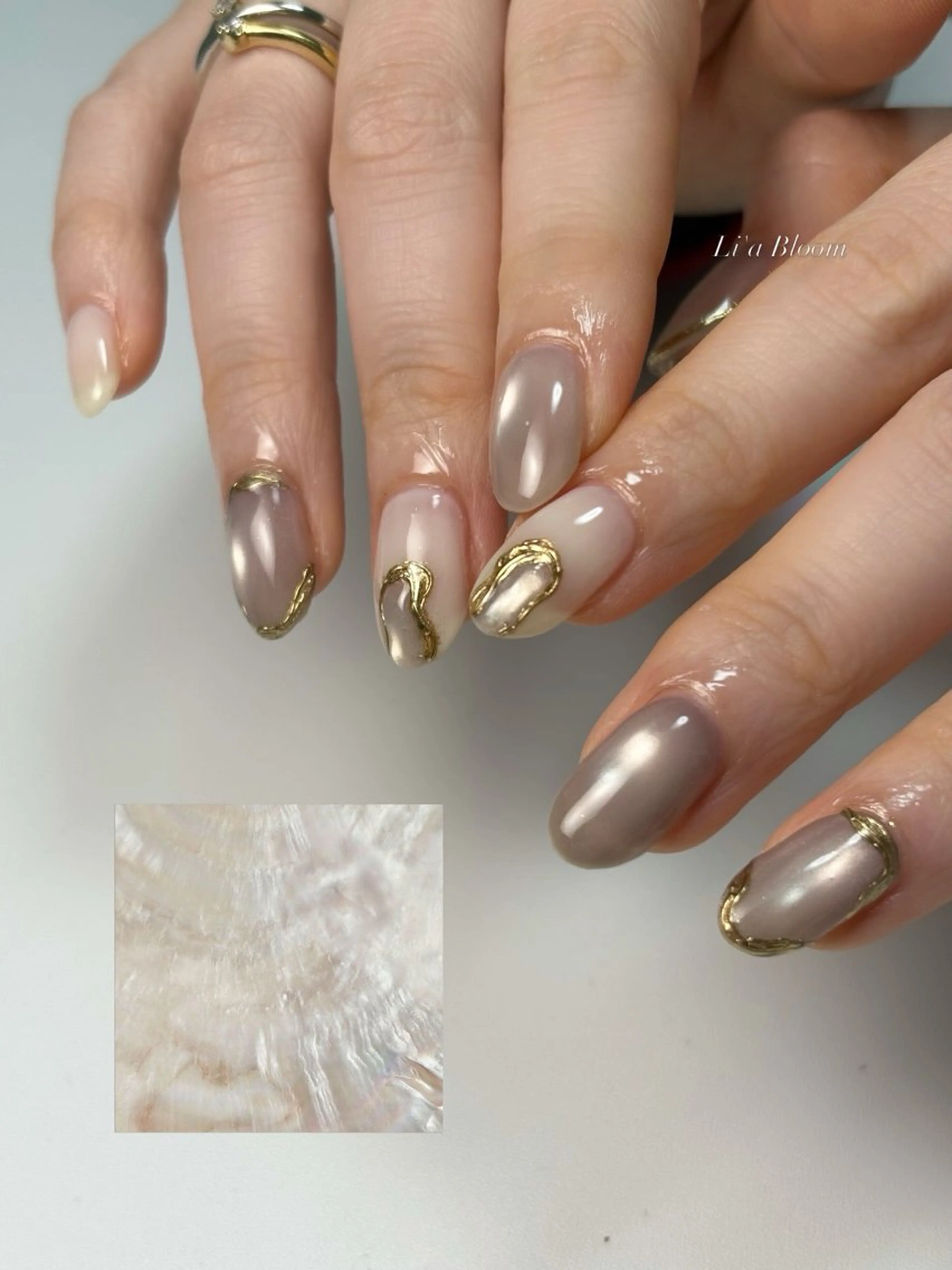 ネイル ハンドネイル 🦋🤍 madoka🤍のネイルデザイン