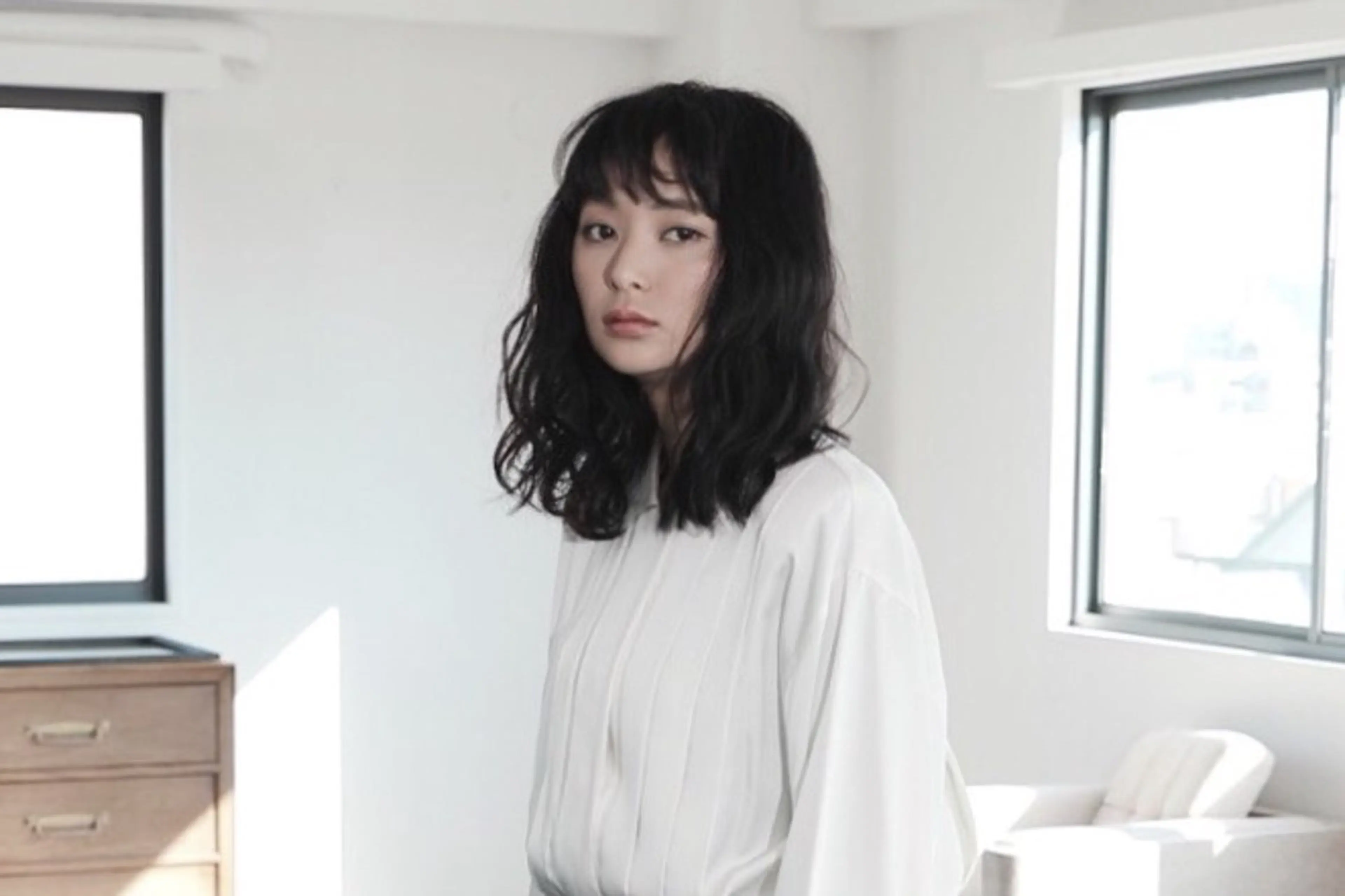 ミディアム ハイライト 髪質改善 小顔カット Endearing 銀座/レイヤーカットのヘアスタイル