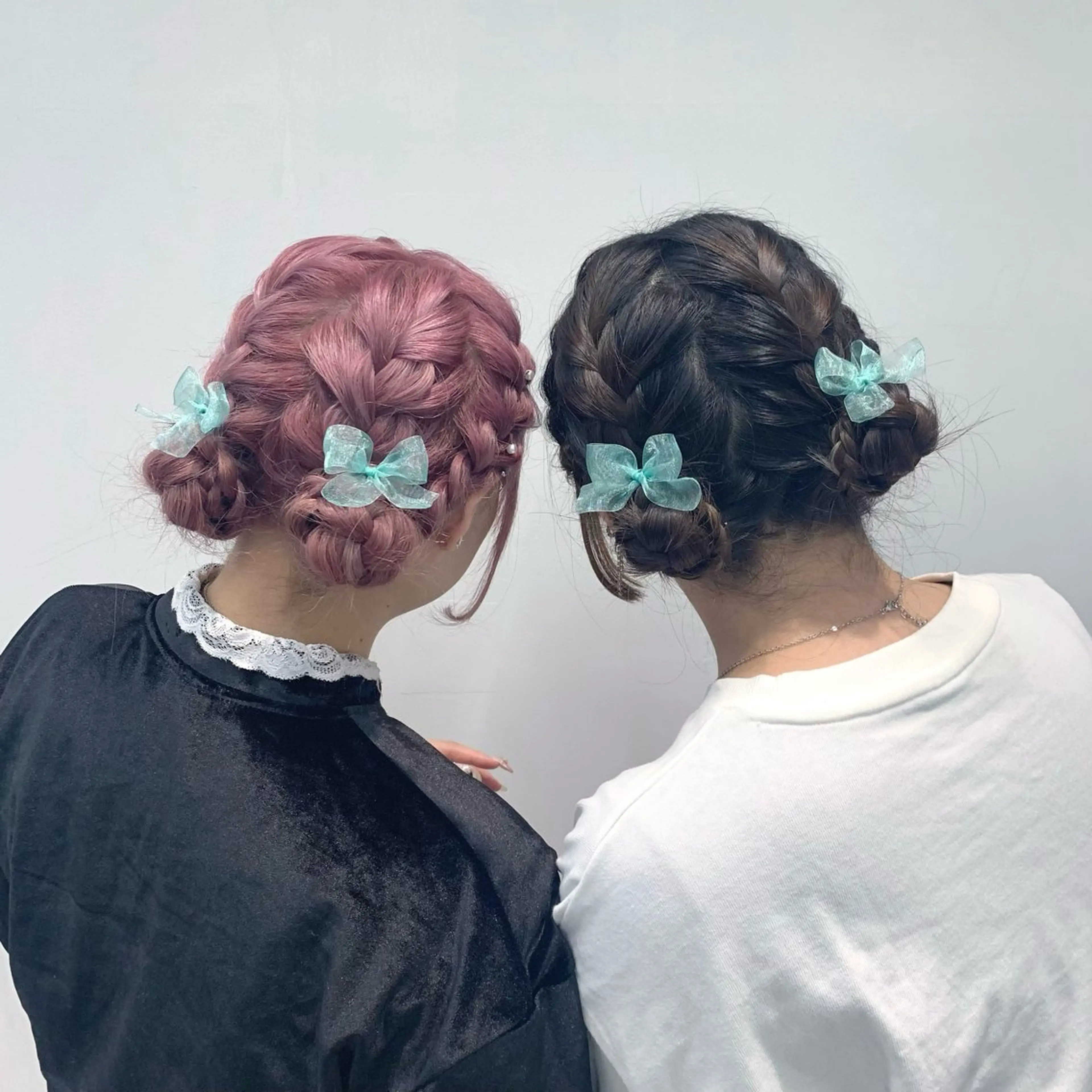 ヘアアレンジ お団子ヘア ヘアセット 🩶ヘアセット Ayaha🩶のヘアスタイル