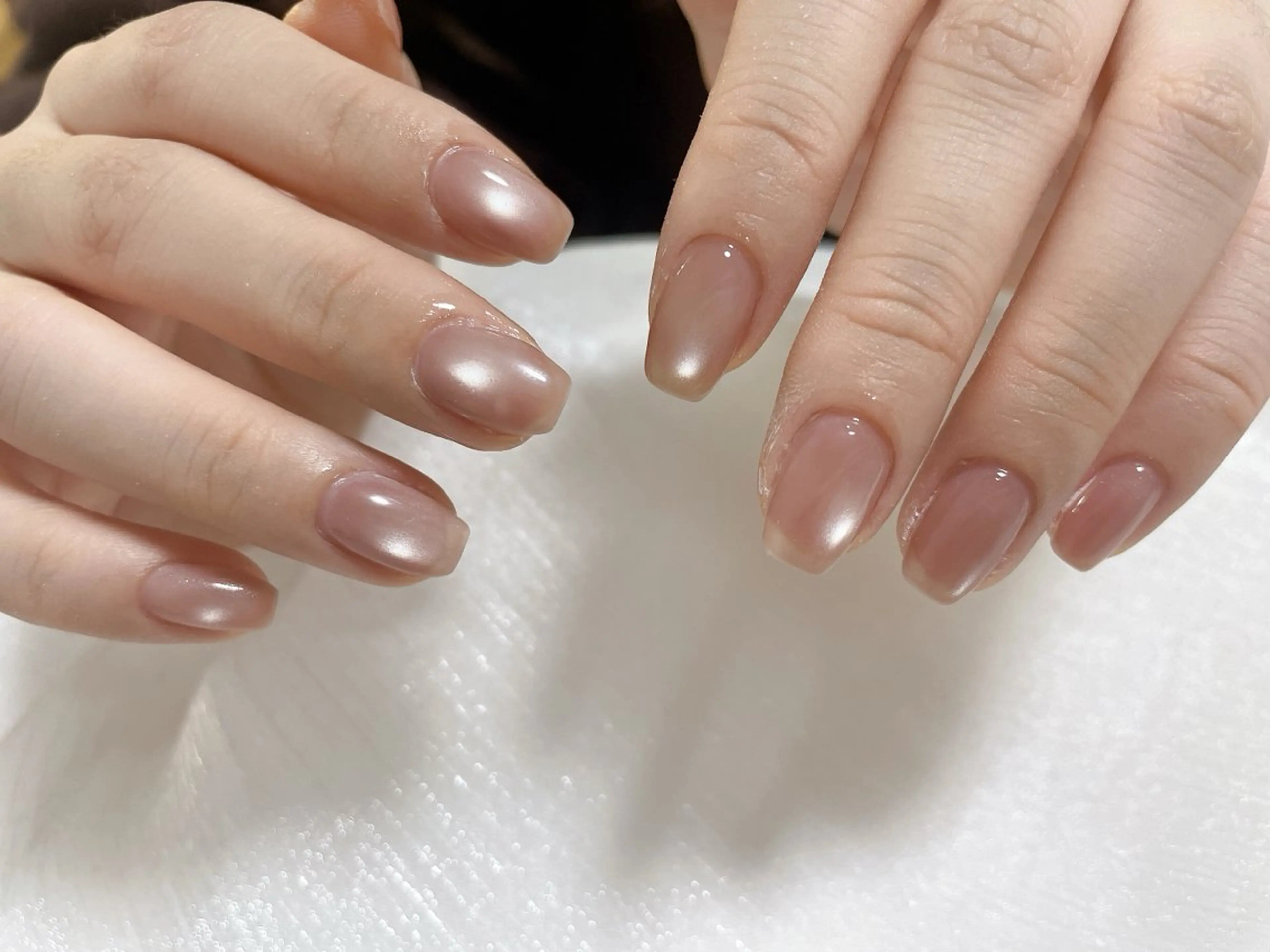 ネイル オーロラネイル フットネイル フレンチネイル ジェルネイル ハート ハンドネイル mogunail &blowのネイルデザイン