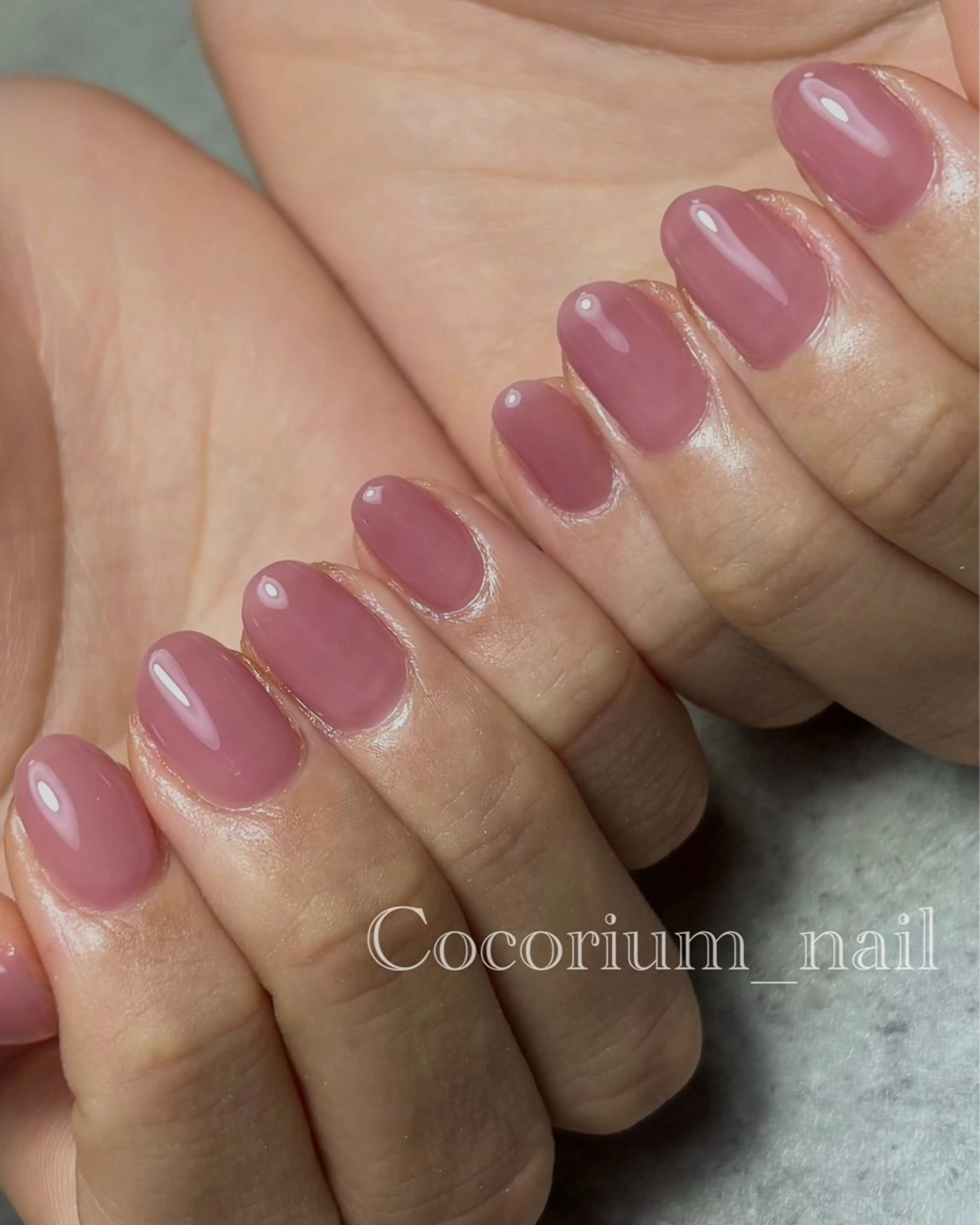 ネイル ハンドネイル Cocorium_ sasakiのネイルデザイン