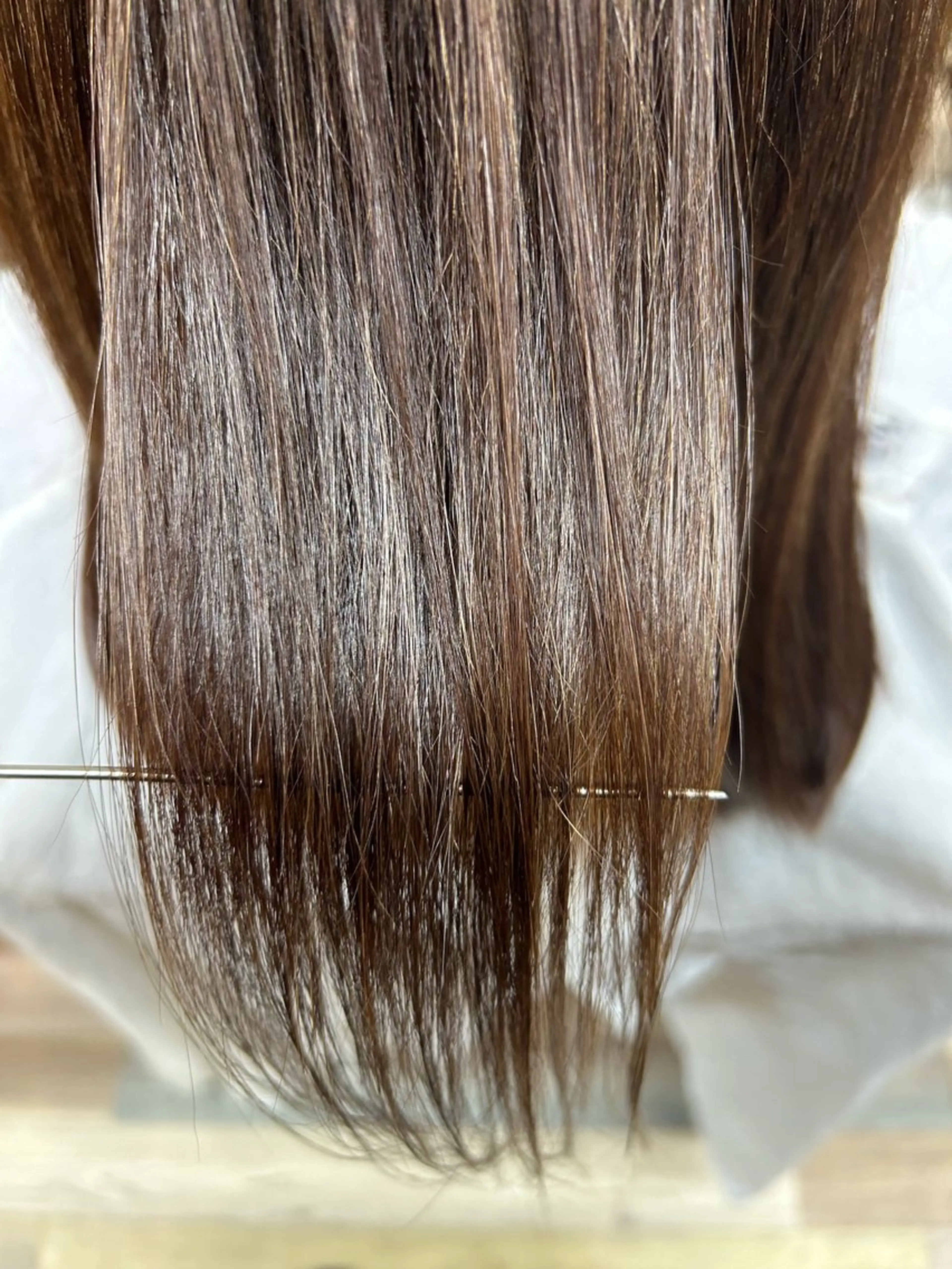 【2回目以降】カット付き！ブリーチ毛でもできちゃう特別な薬剤を使った髪質改善縮毛矯正➕1stepトリートメントの写真