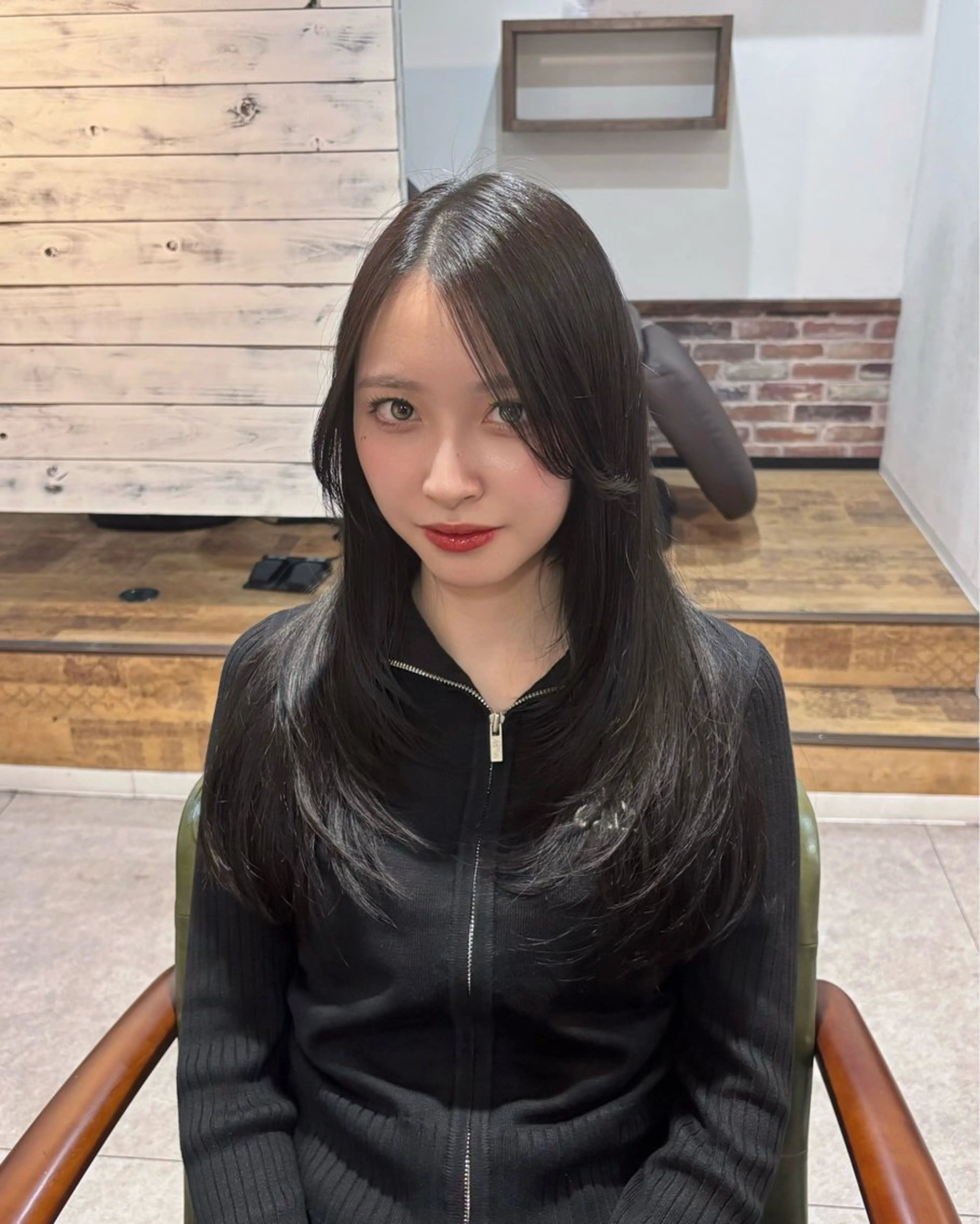 ロング レイヤーカット 越冨　レイヤー/ 顔周り特化/髪質改善のヘアスタイル