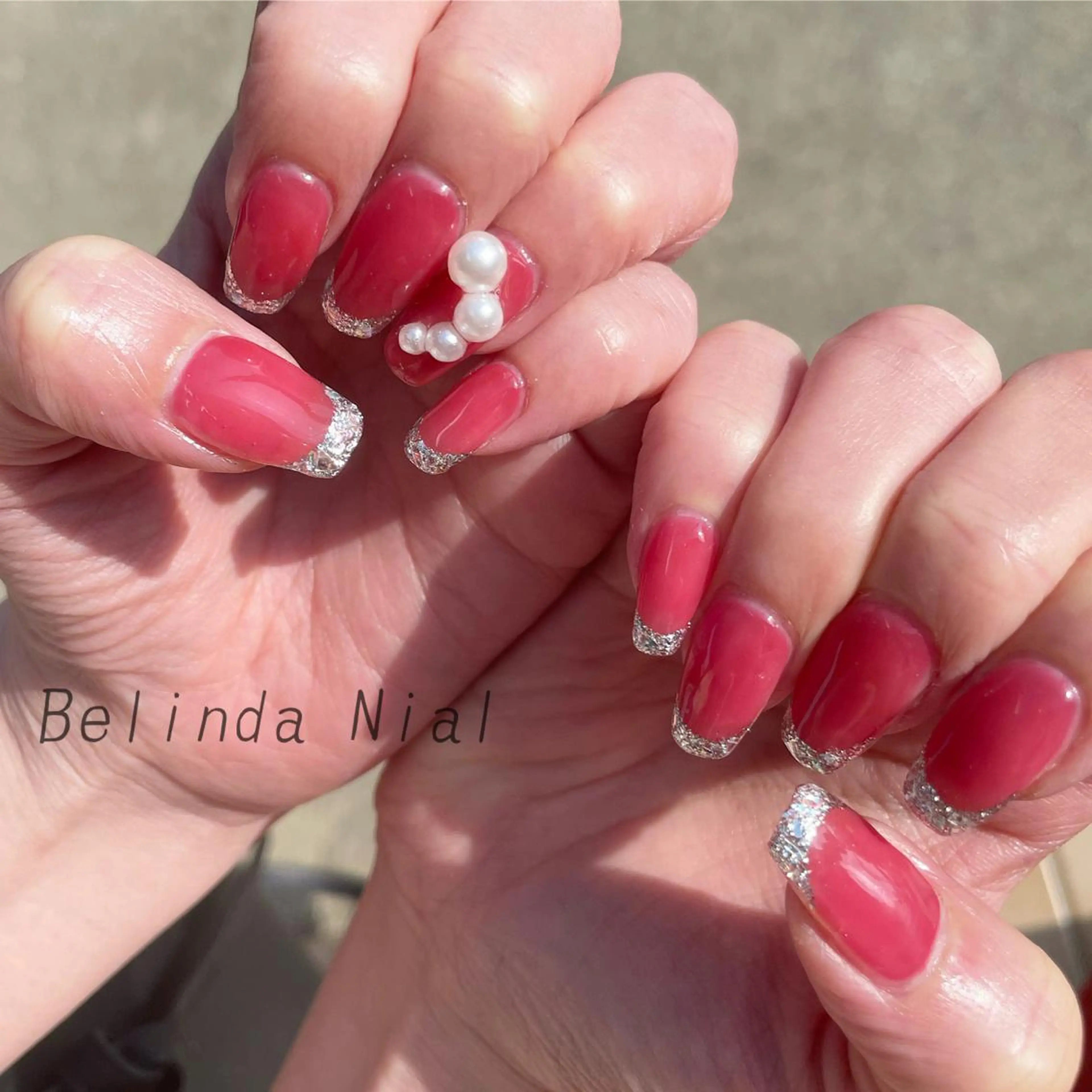 ネイル ハンドネイル フットネイル 竹本 愛のネイルデザイン