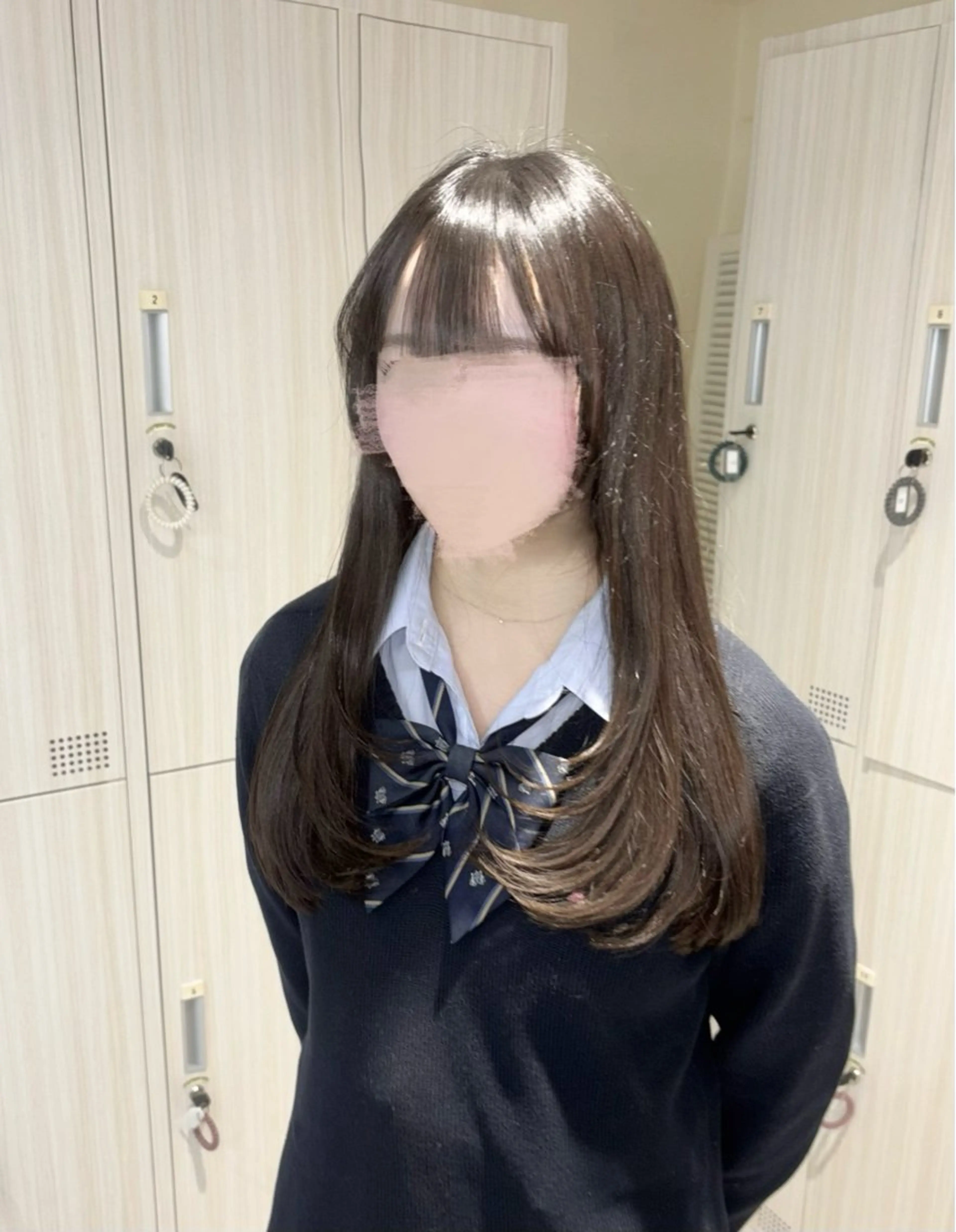 ロング レイヤーカット 🎀艶髪ガーリーカラ ー/miruki🪽のヘアスタイル