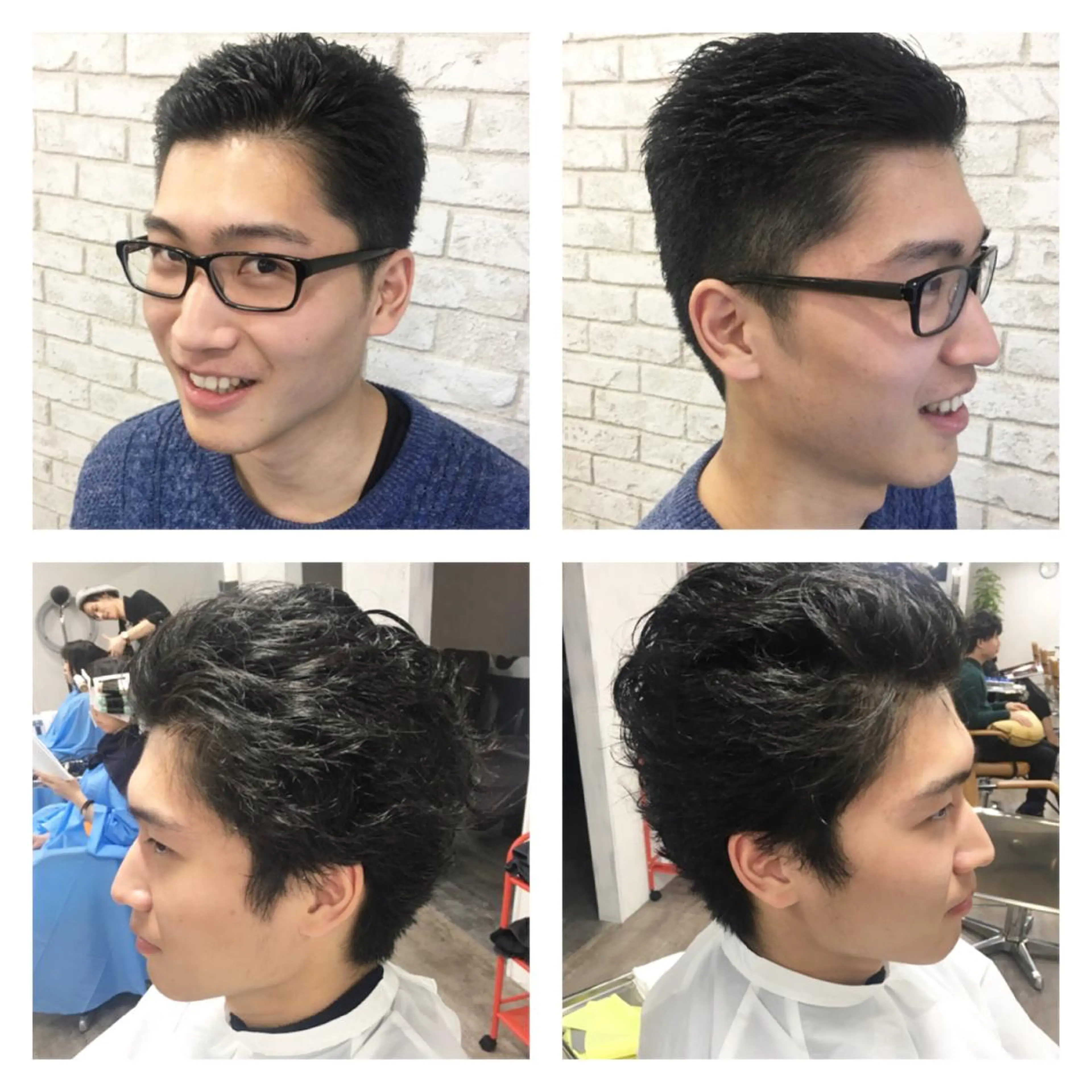 ショート メンズ boutique misakiのヘアスタイル