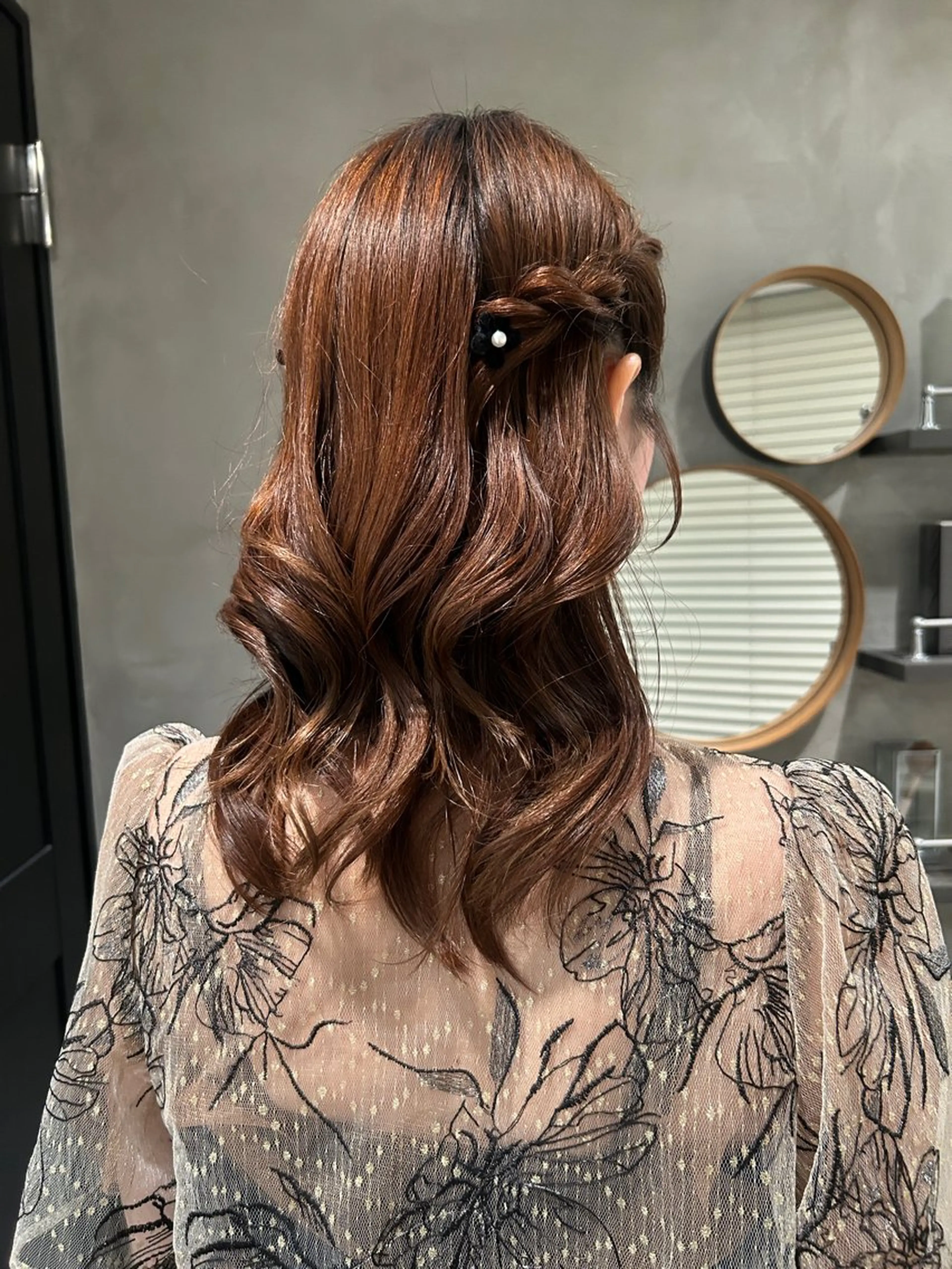 ミディアム ヘアアレンジ ヘアセット デザイン/アレンジ ❤︎イシイレイのヘアスタイル