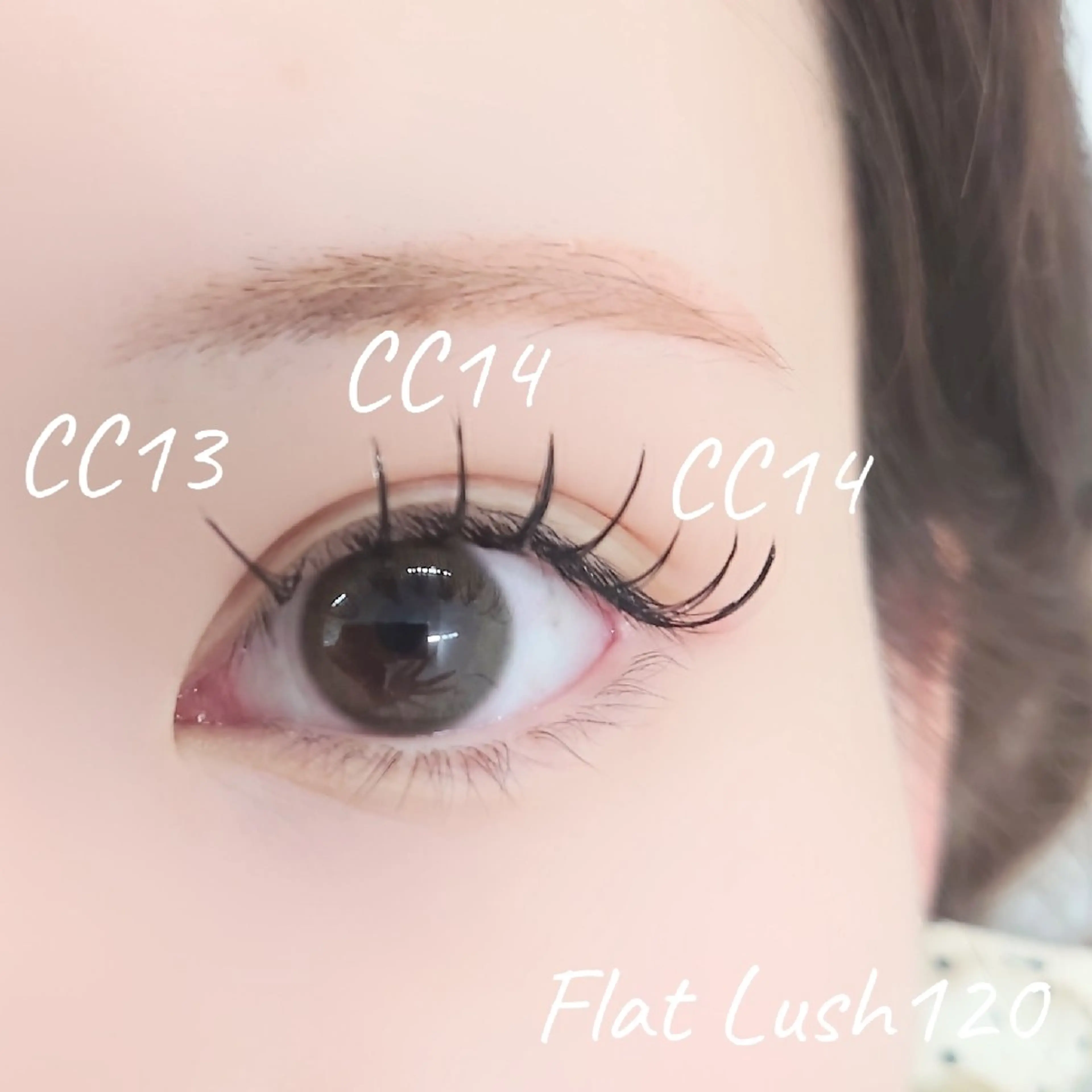 マツエク・マツパ フラットラッシュ 【LED/マツエク】 💎NANA💎のマツエク・マツパデザイン