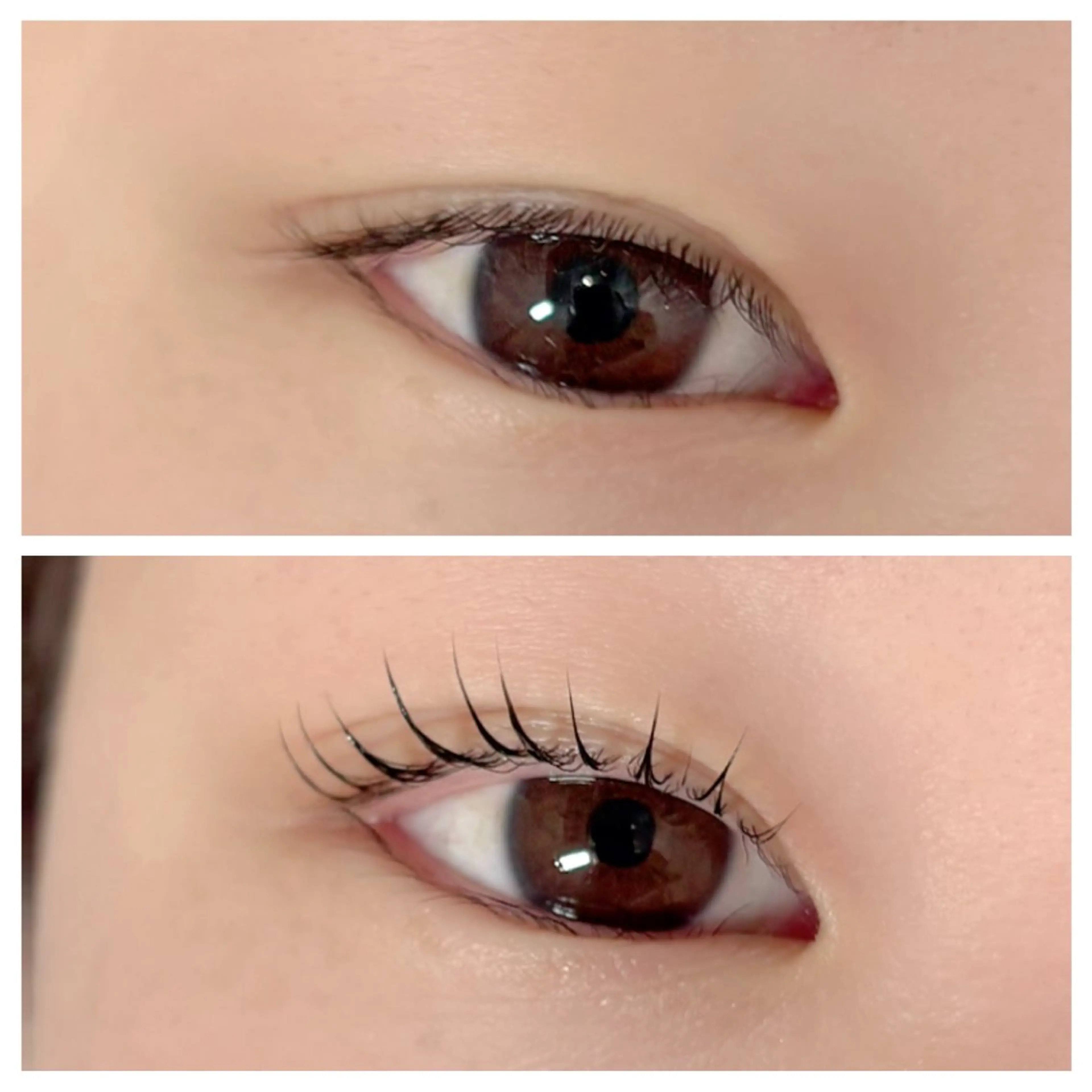 マツエク・マツパ Cカール ナチュラル gioia スタッフのマツエク・マツパデザイン