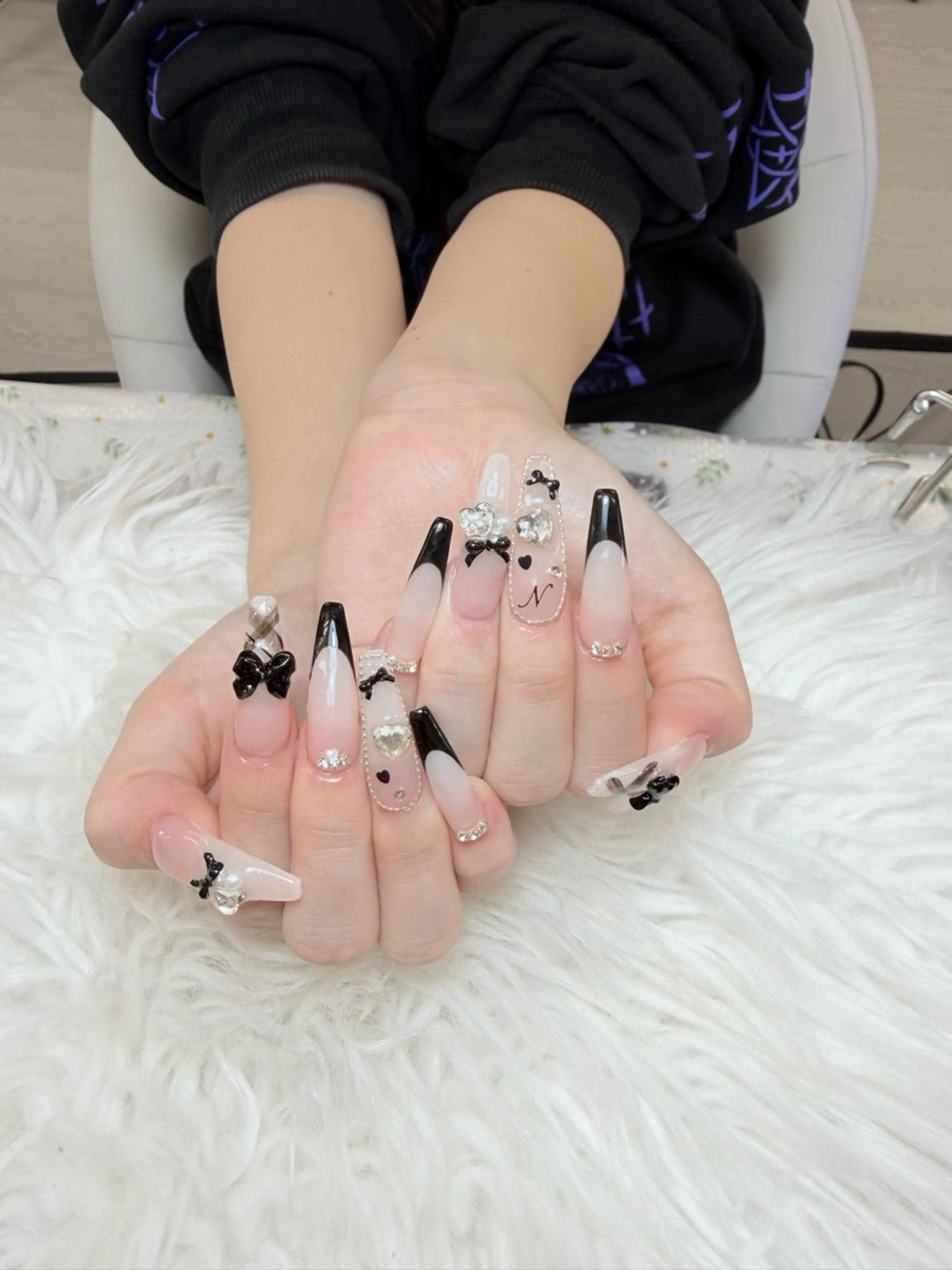 ネイル ハンドネイル ANH ゴテゴテネイルサロンのネイルデザイン