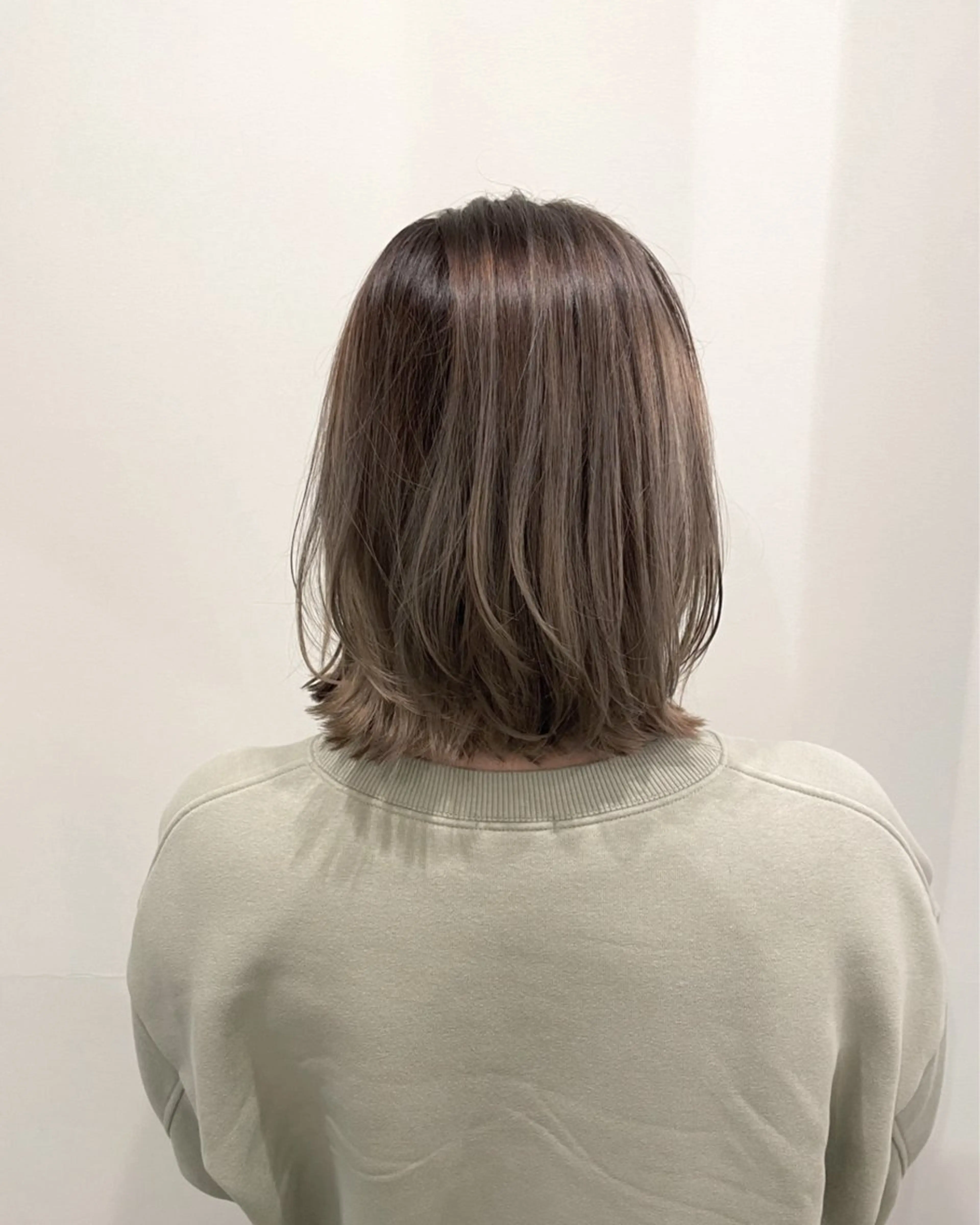 ショート カラー バレイヤージュ ダブルカラー レイヤーカット ニュアンスカラー🫧 加納のヘアスタイル