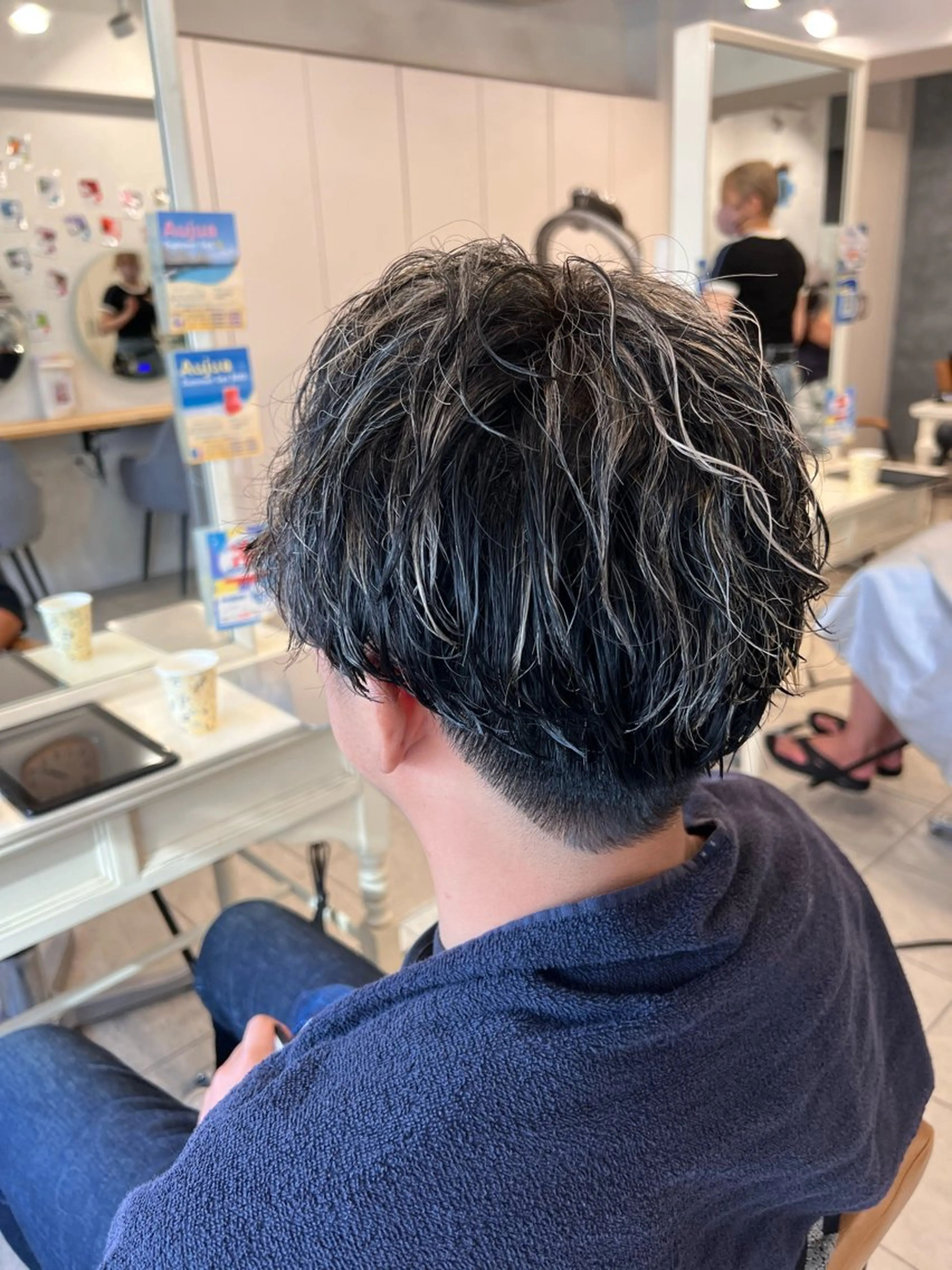 ショート メンズ メンズカットグラデー ションカラー/ケイゴのヘアスタイル