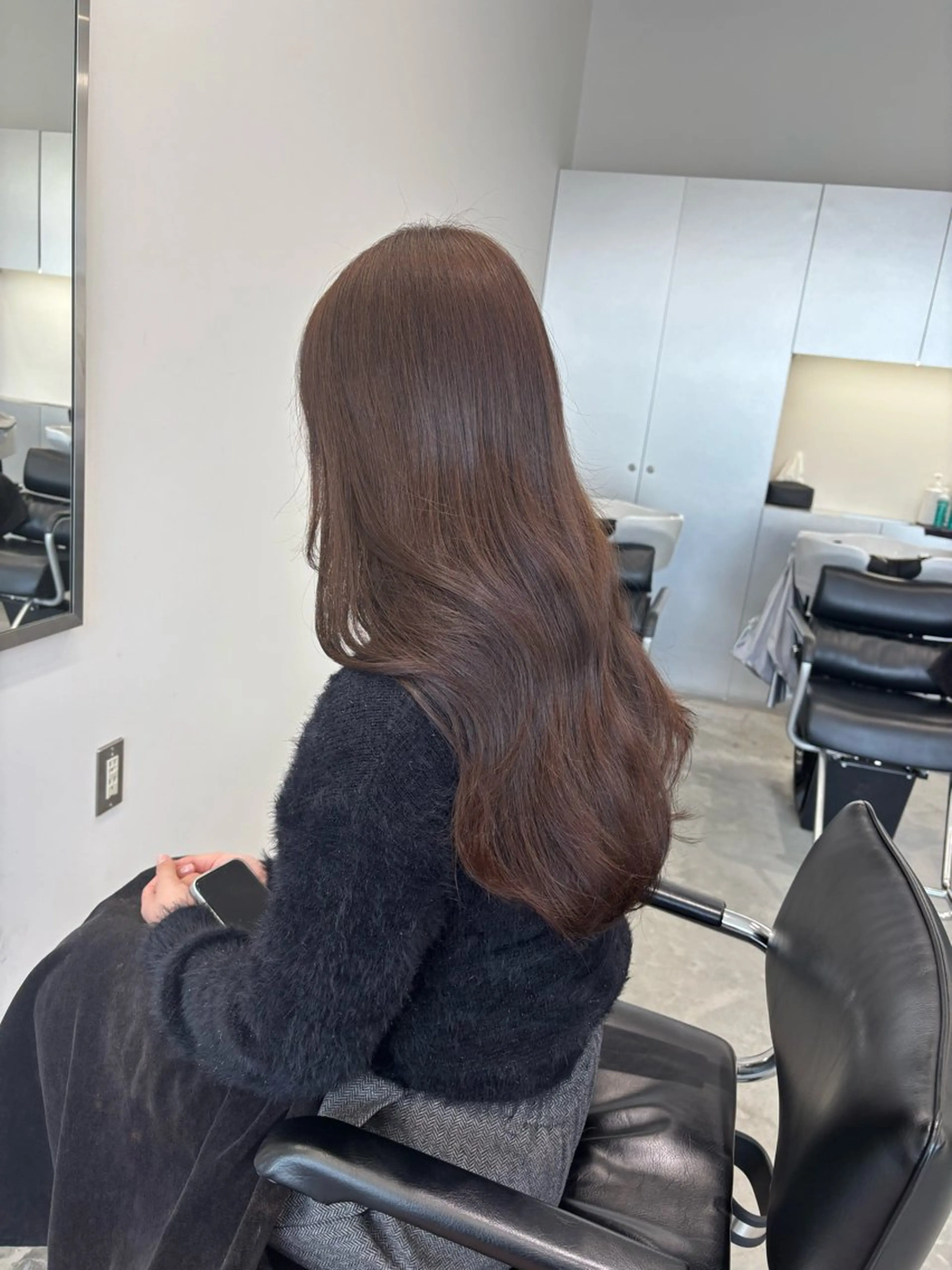 ロング 鶴町 桃香のヘアスタイル