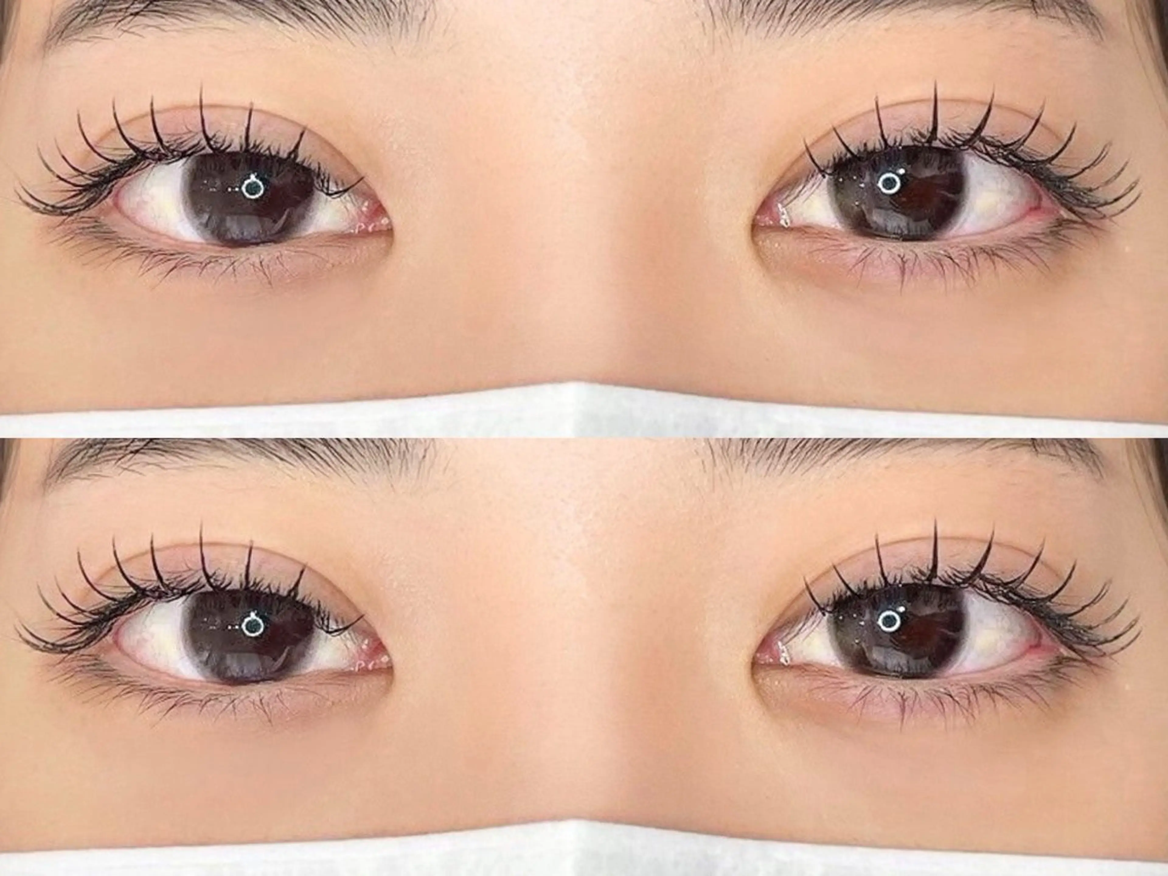 マツエク・マツパ マツエク ここな/暖色カラー 🧡まつげパーマ🌼のマツエク・マツパデザイン