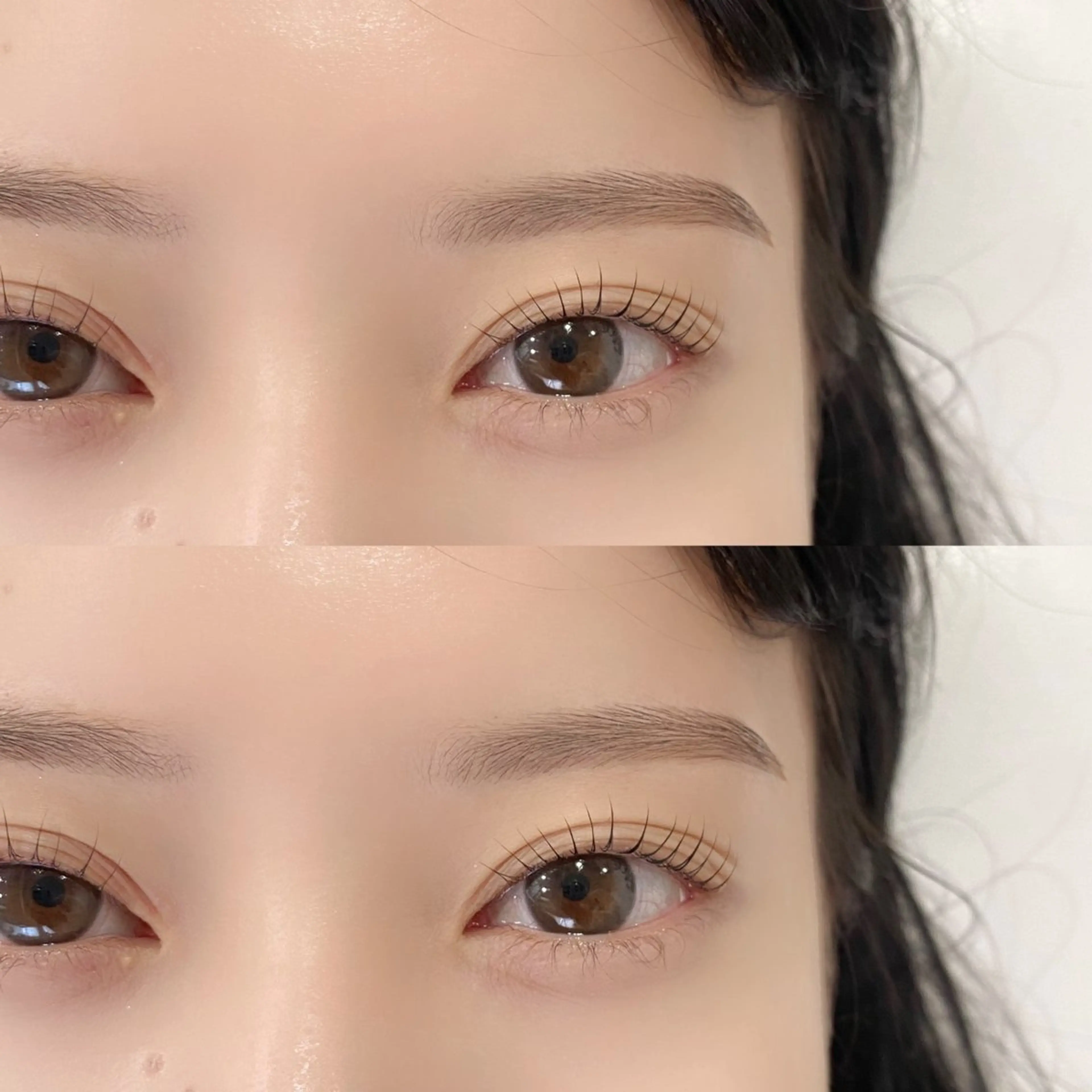 【平日限定】《セットメニュー🪄》まつ毛パーマ × 美眉スタイリング（wax・メイク込）の写真