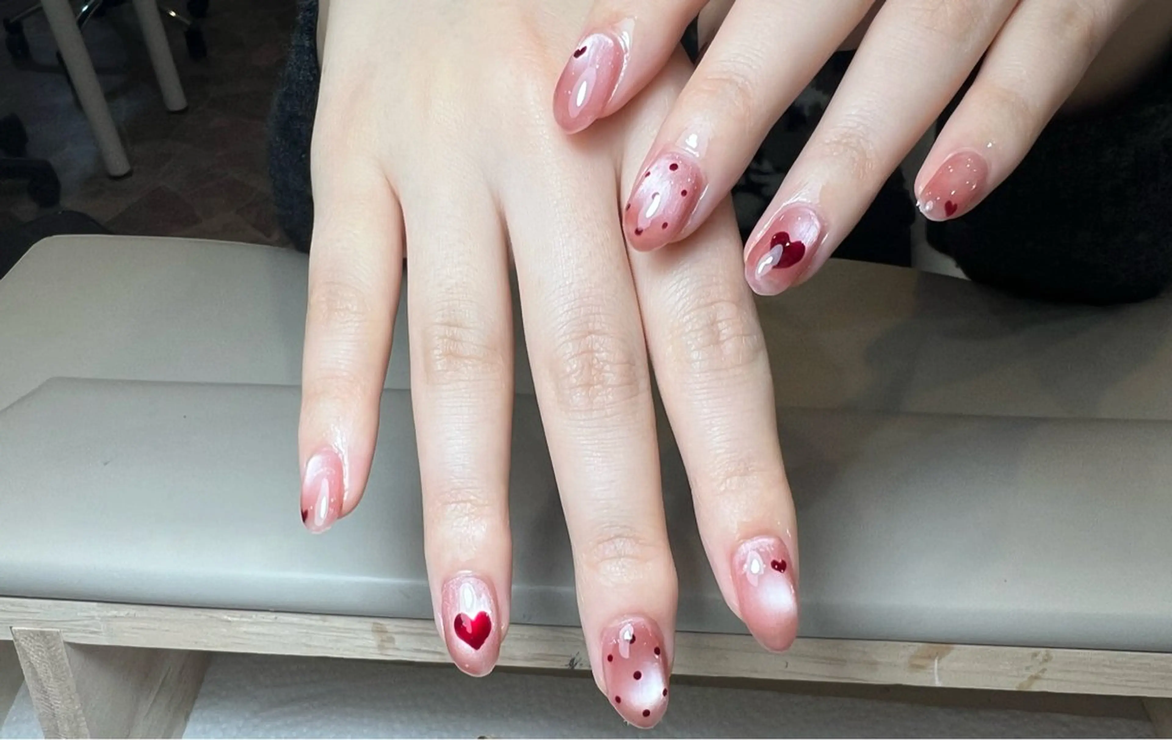 🧡ハート定額ネイル💅の写真