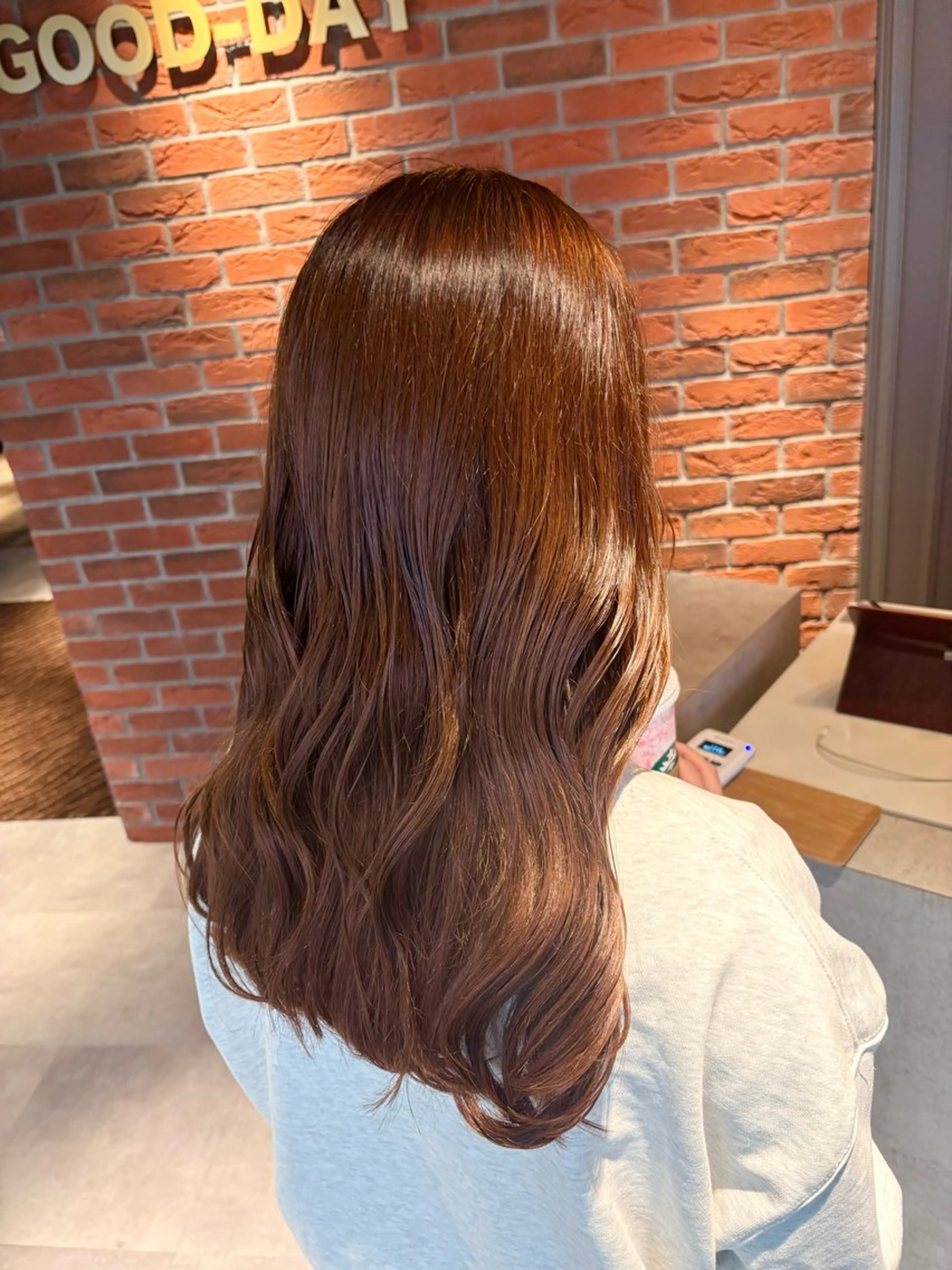 ロング カラー 武本 佑衣のヘアスタイル