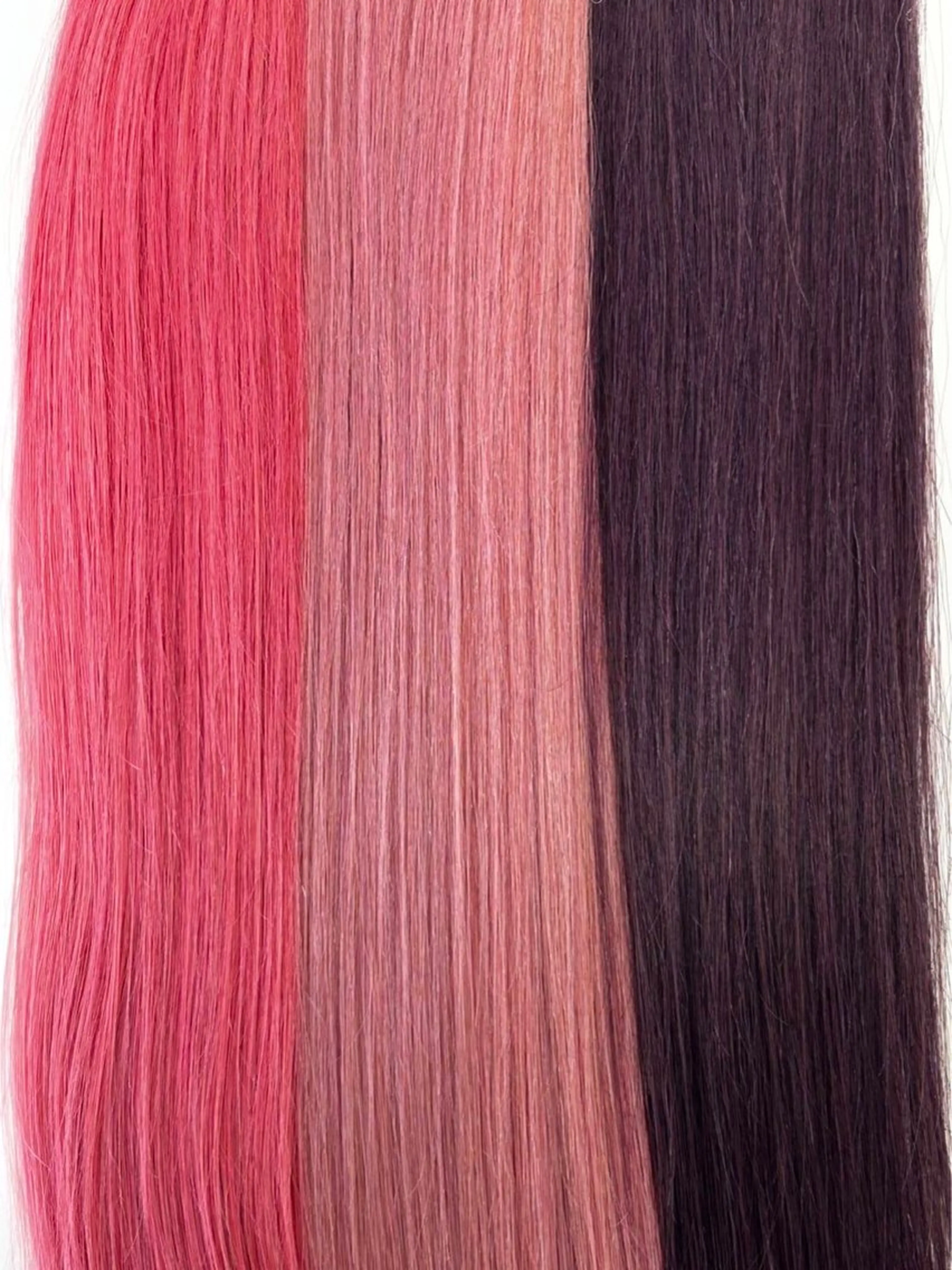 イヤリングカラー【52㎝】 6本 エクステカット込みの写真