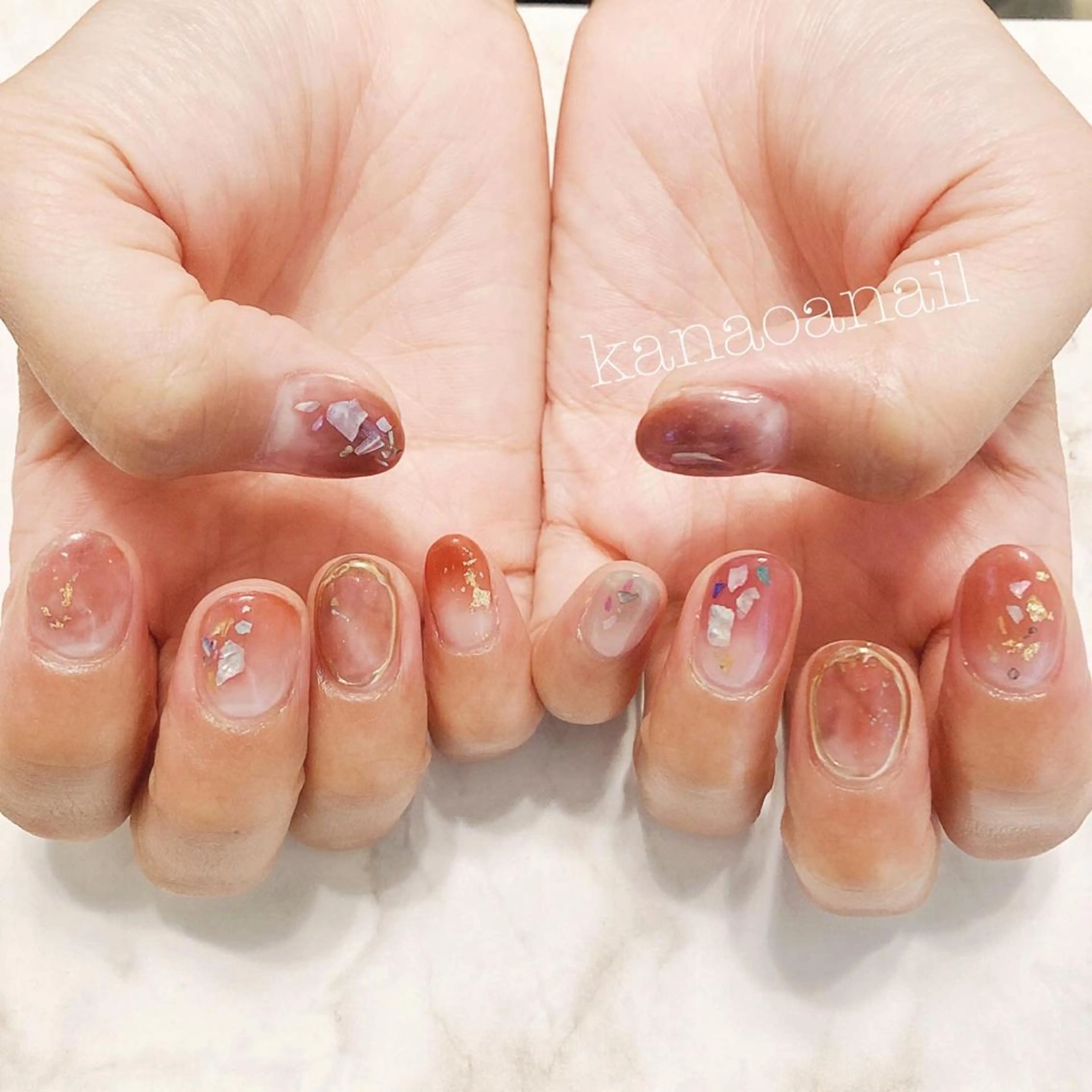 ネイル kanaoa nailのネイルデザイン