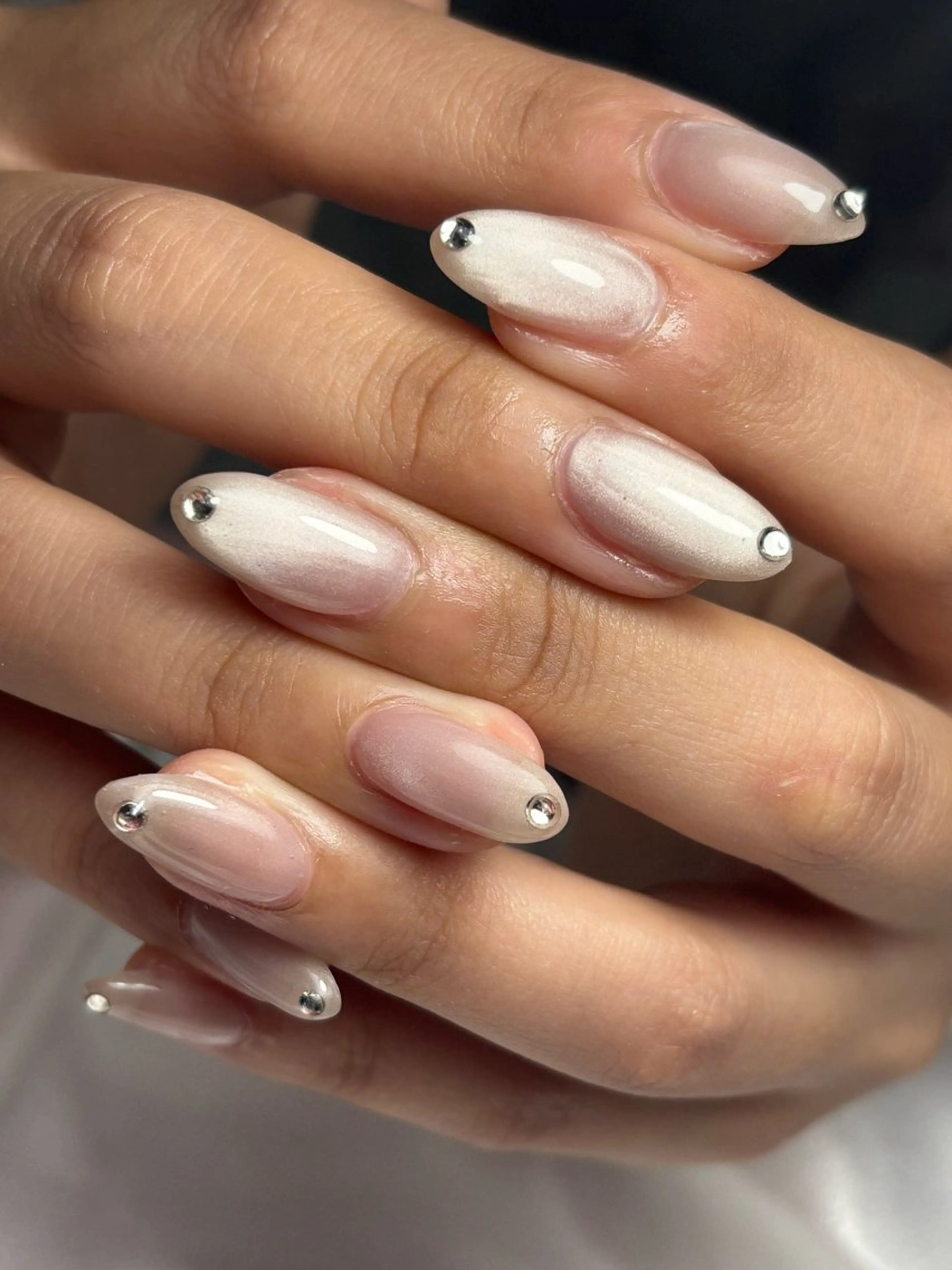 ネイル ストーンネイル ハンドネイル clear yayoiのネイルデザイン