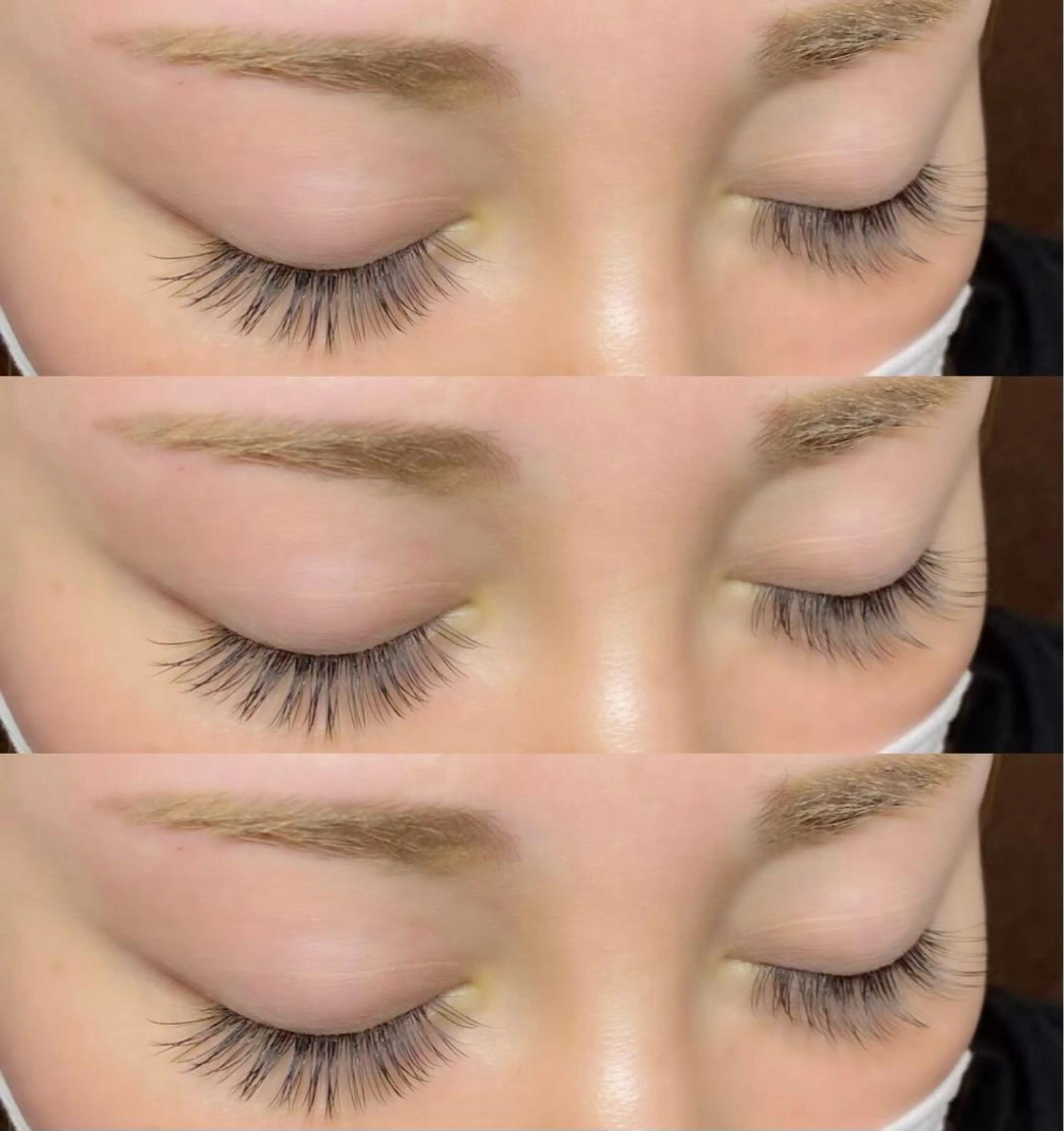 マツエク・マツパ フラットラッシュ マツエク 心斎橋　Voyage serein🌙のマツエク・マツパデザイン